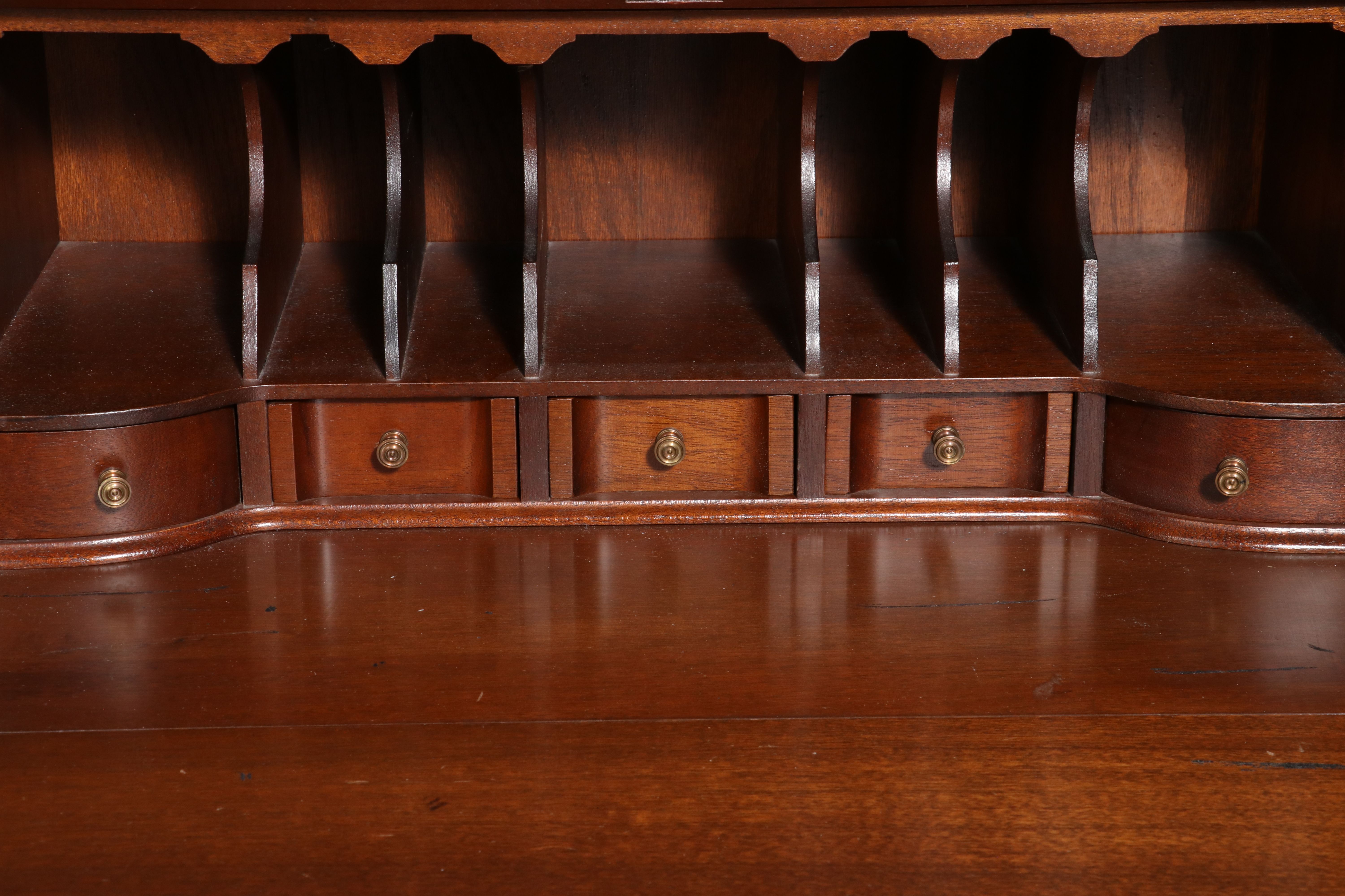 Maddox of Jamestown Mahogany Slant-Front Desk
