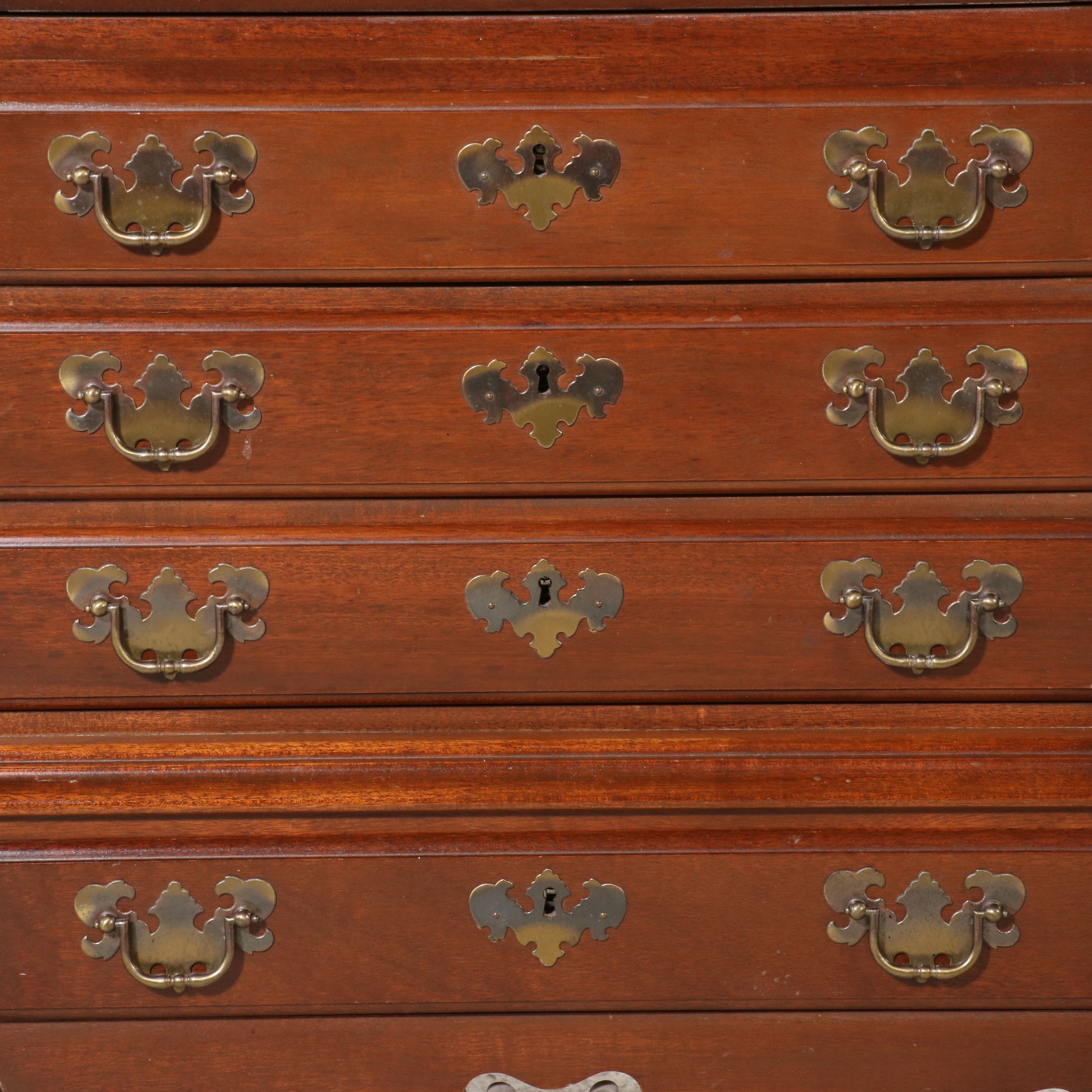 Maddox of Jamestown Mahogany Slant-Front Desk