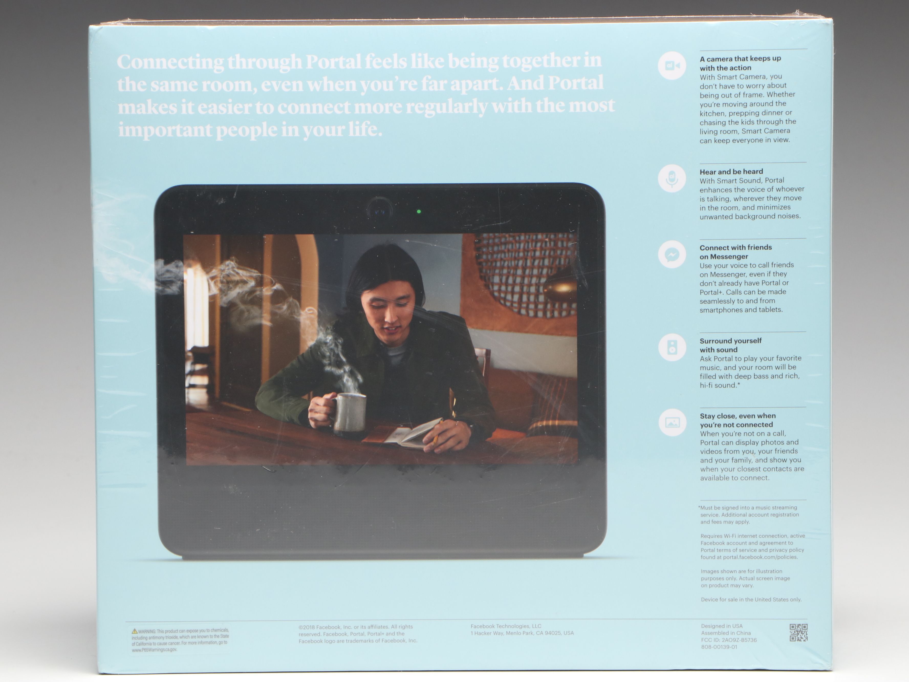 Meta Portal Smart Video Calling Screen