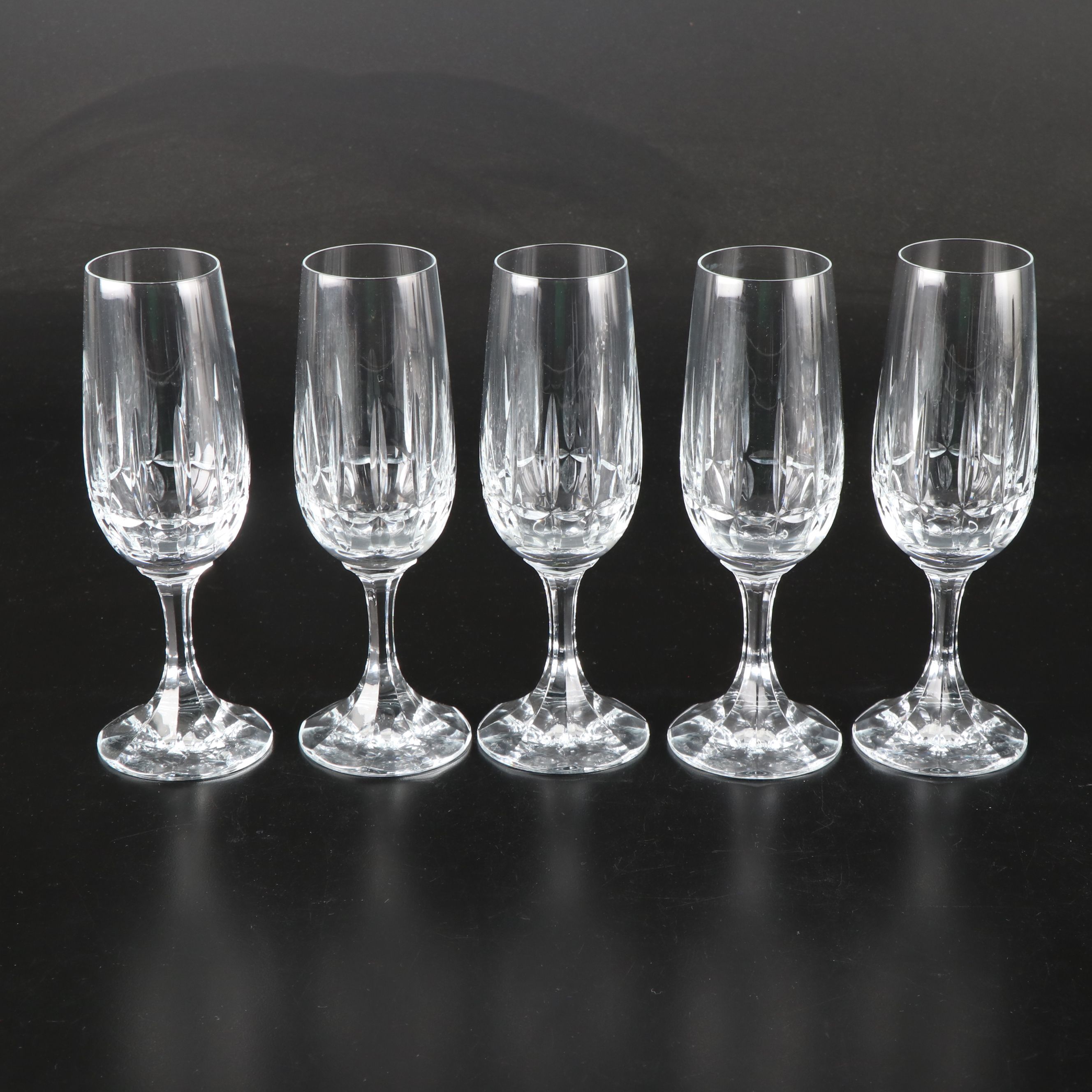 Schott-Zwiesel Cut Crystal Champagne Flutes, Highballs and Old Fashioned Glasses