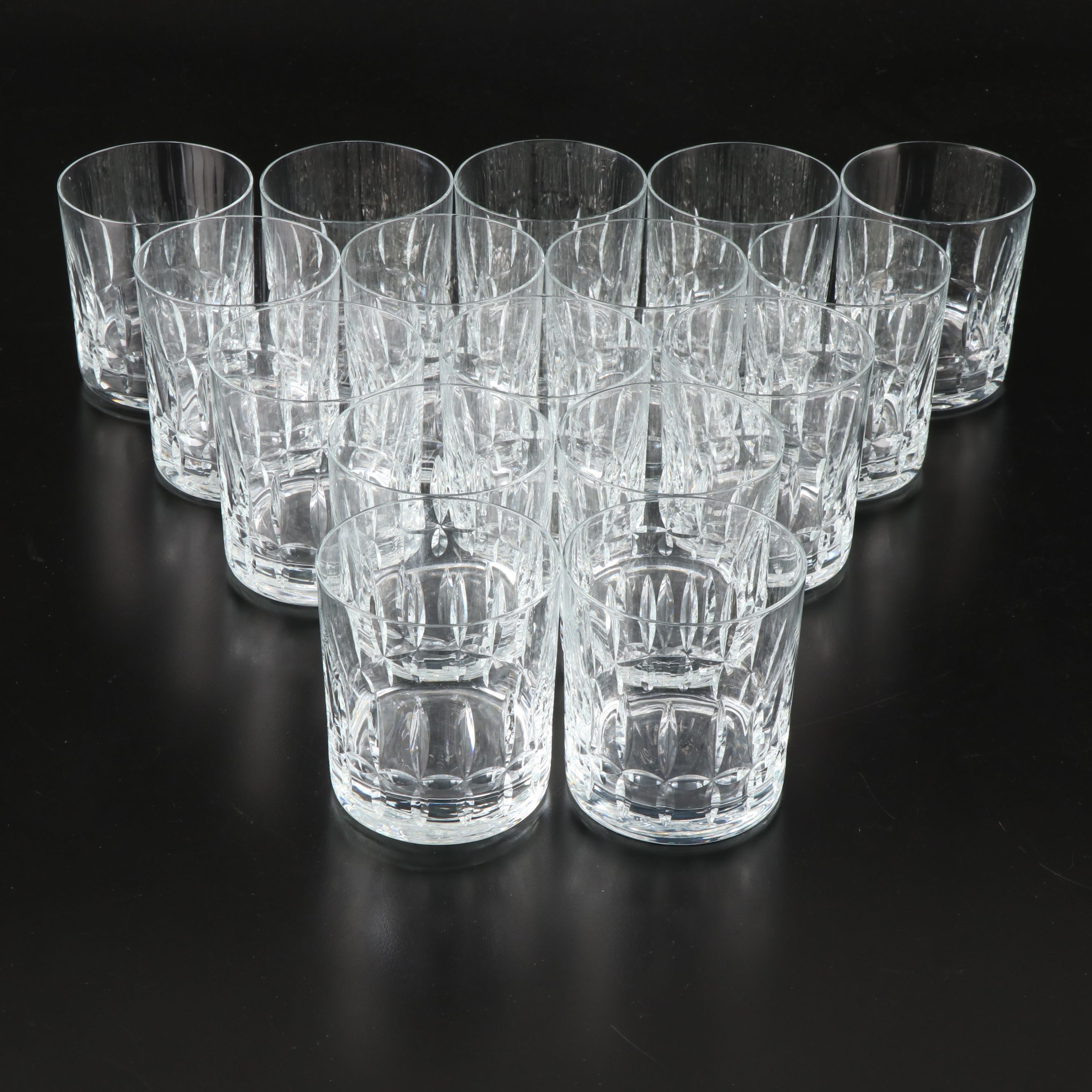 Schott-Zwiesel Cut Crystal Champagne Flutes, Highballs and Old Fashioned Glasses