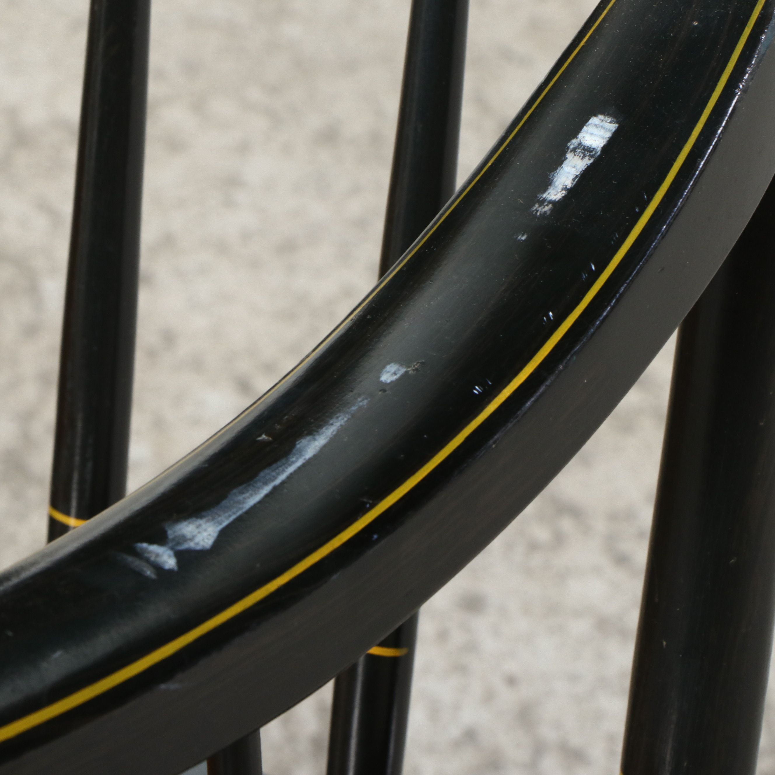 L. Hitchcock Colonial Revival Style Stenciled Bench