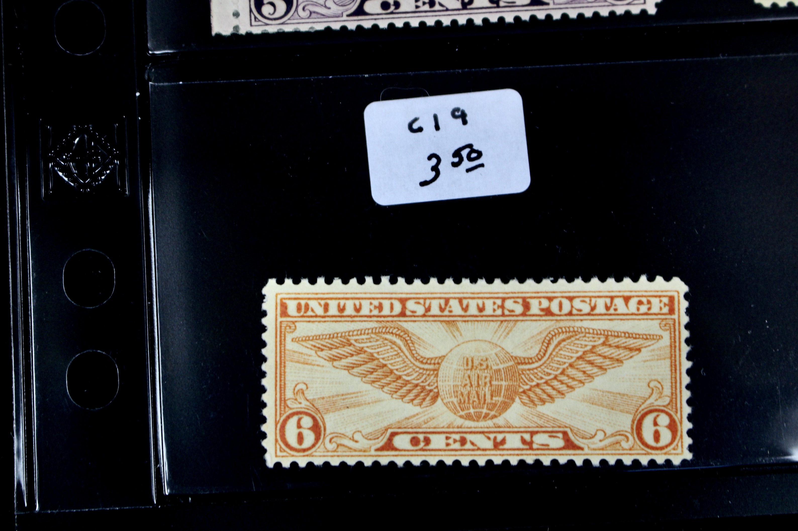 Fifteen Different Early U.S. Airmail Postage Stamps, MH