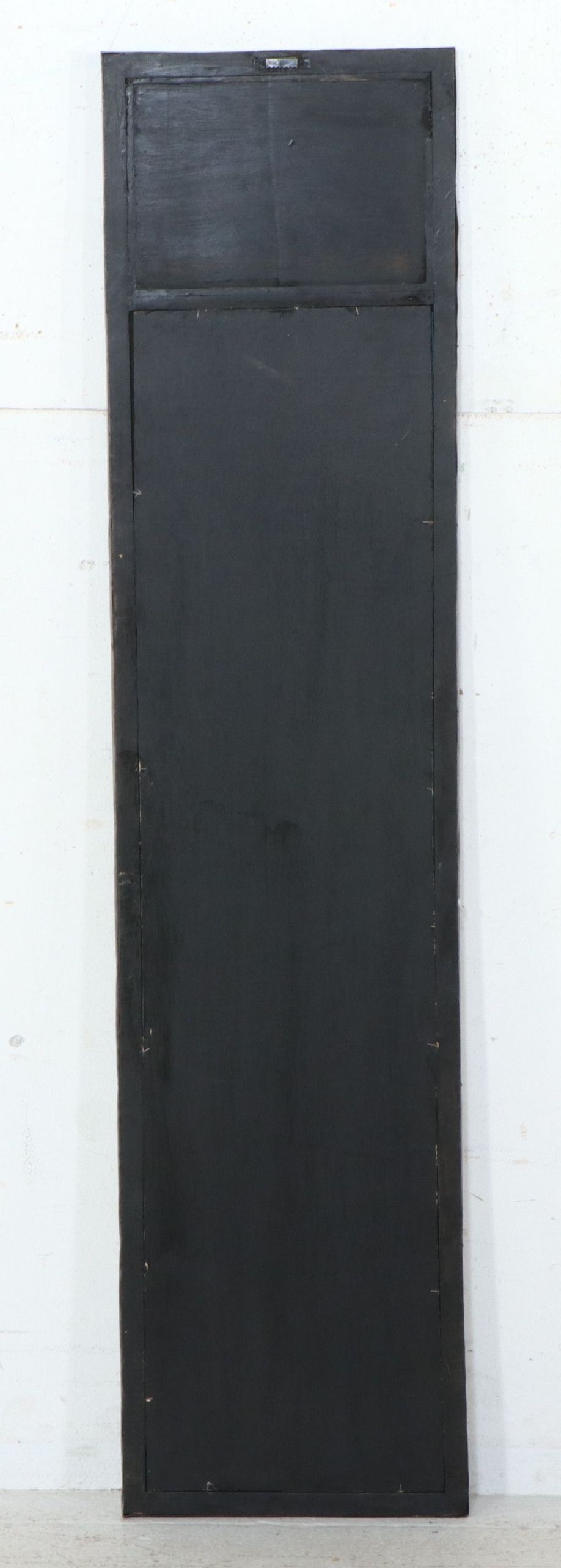 Contemporary Pewter Finish Pier Mirror, 21st Century