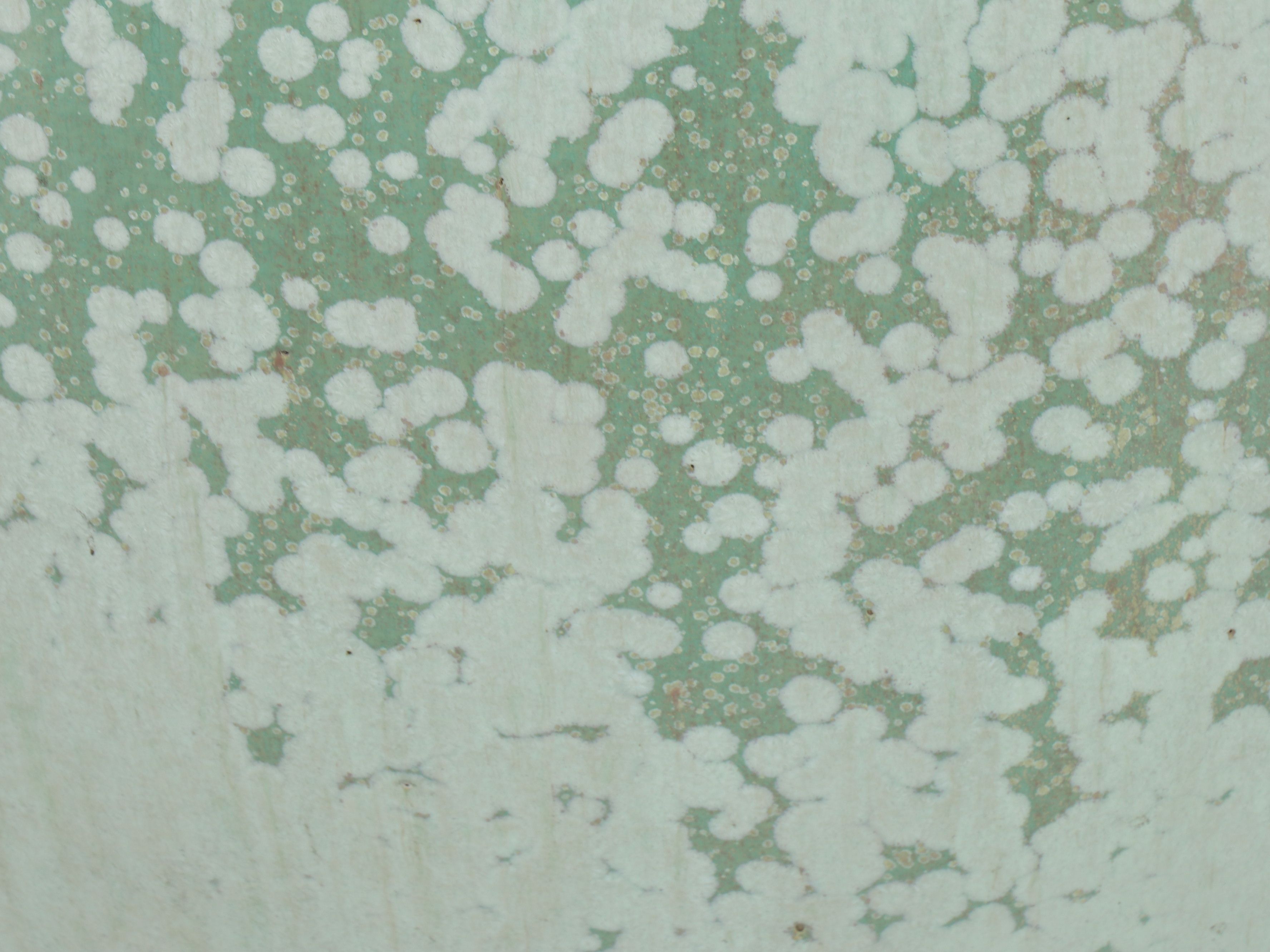 Mottled Green Glaze Earthenware Planters