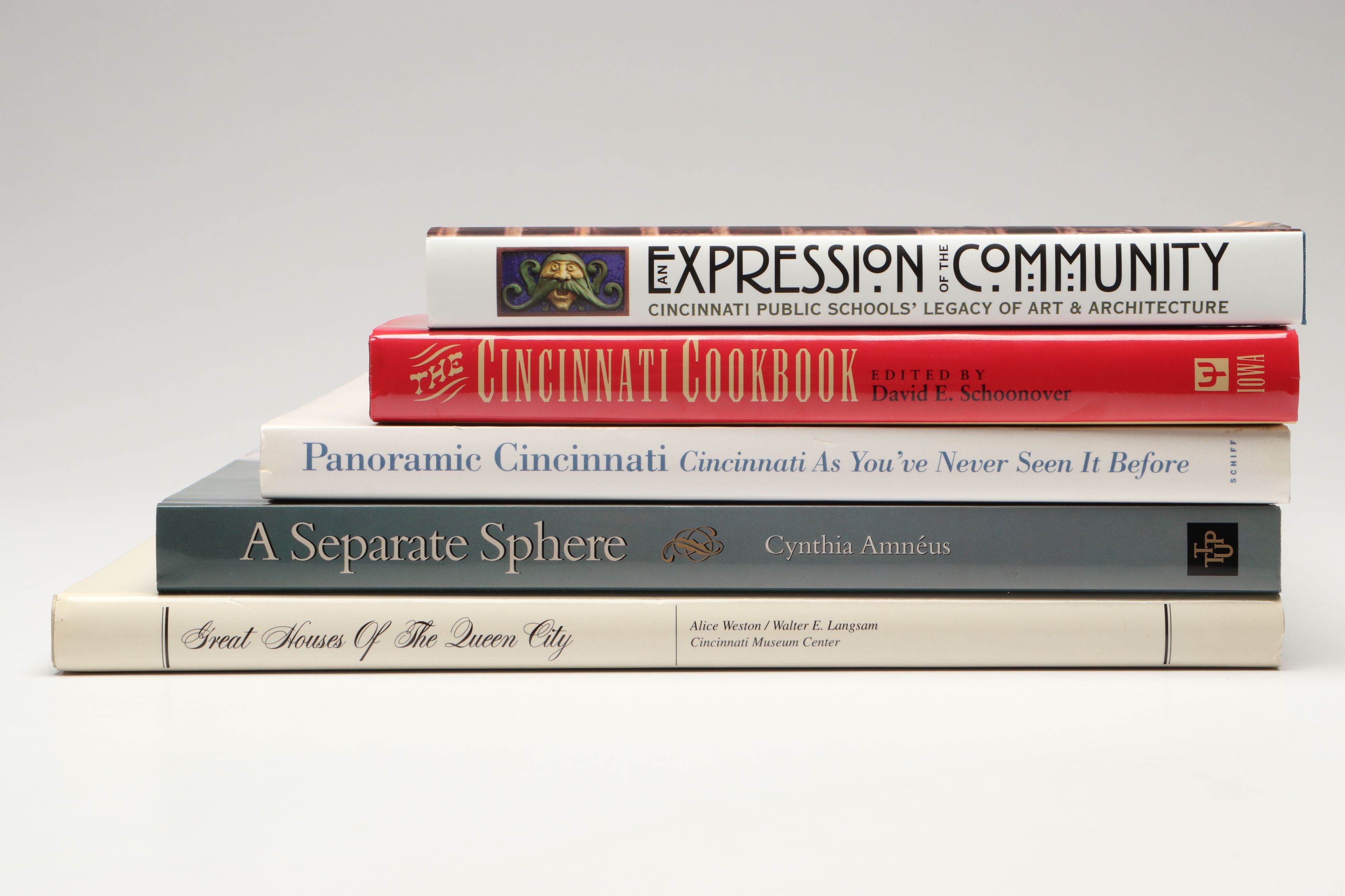 "Panoramic Cincinnati" by Thomas R. Schiff and Other Cincinnati Art Books