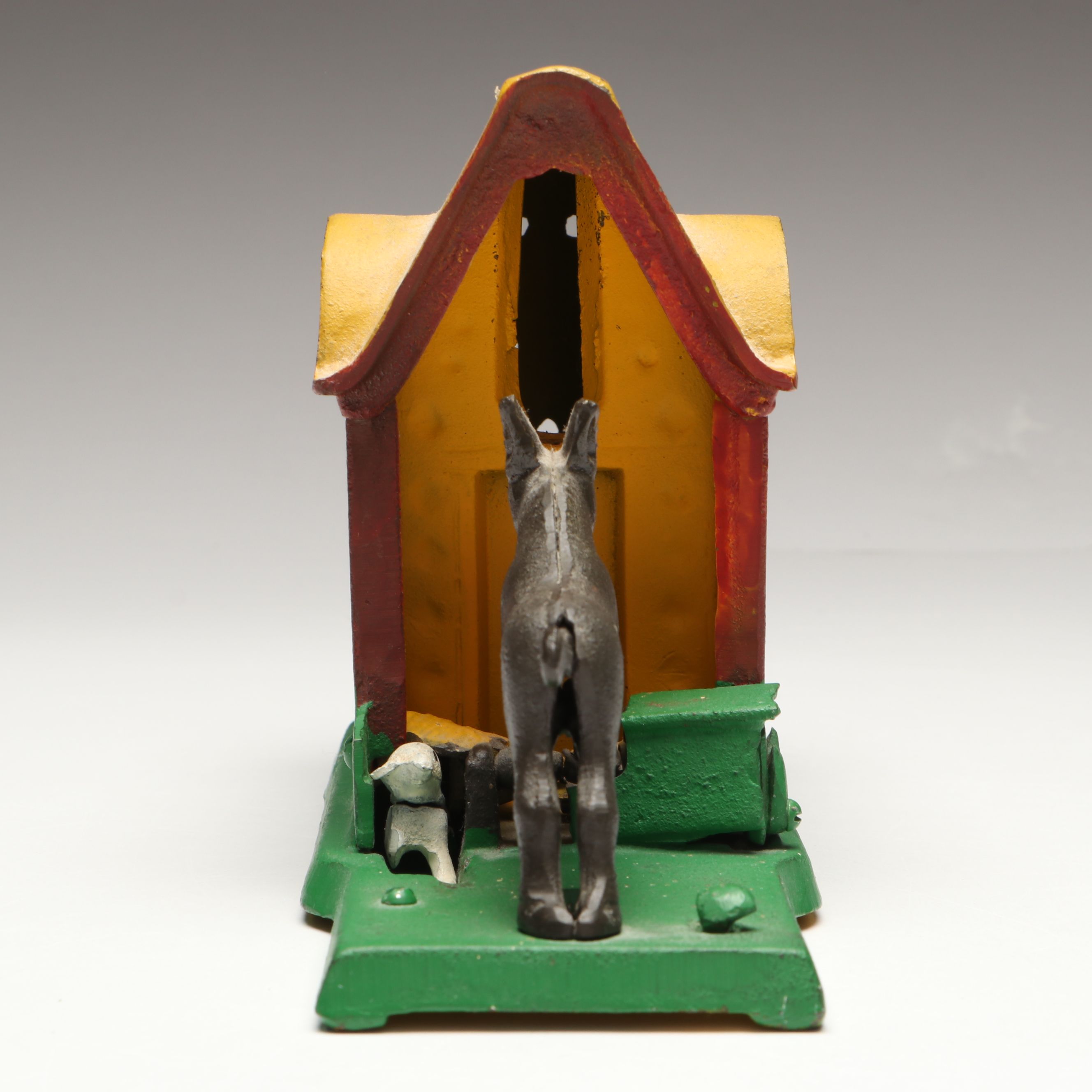 Kicking Mule Cast Iron Coin Bank