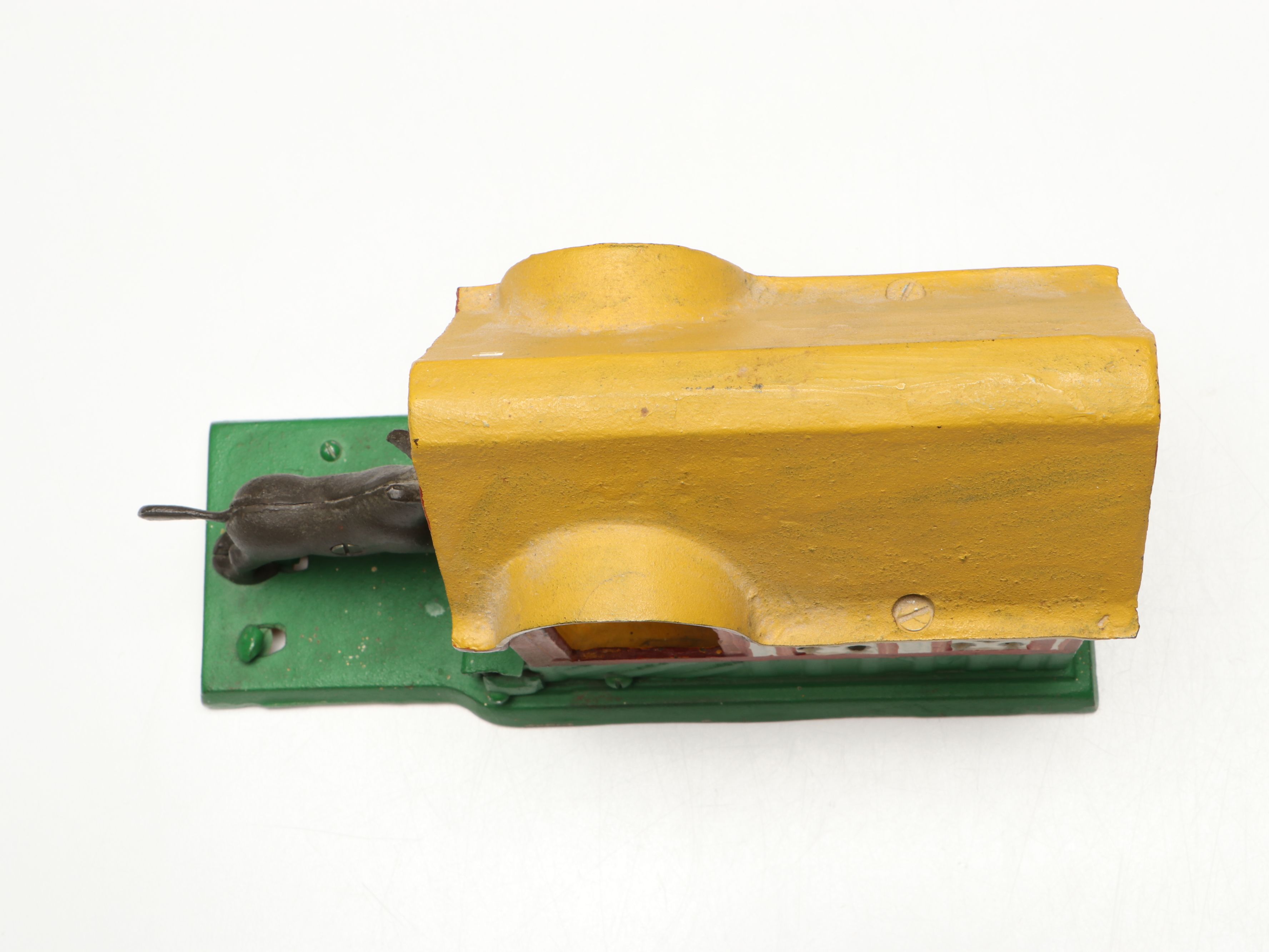 Kicking Mule Cast Iron Coin Bank