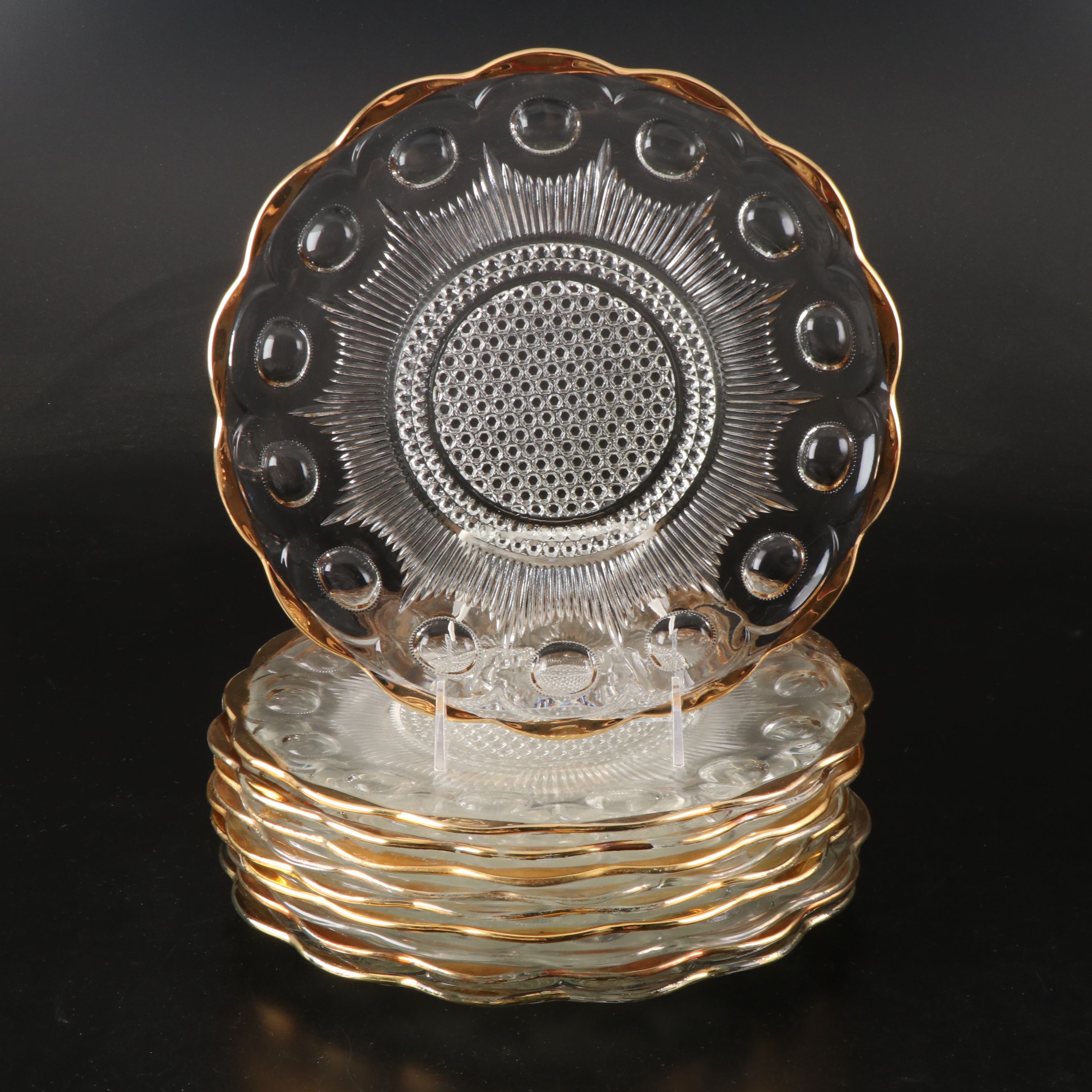 Bartlett Collins "St. Genevieve" Glass Dinnerware