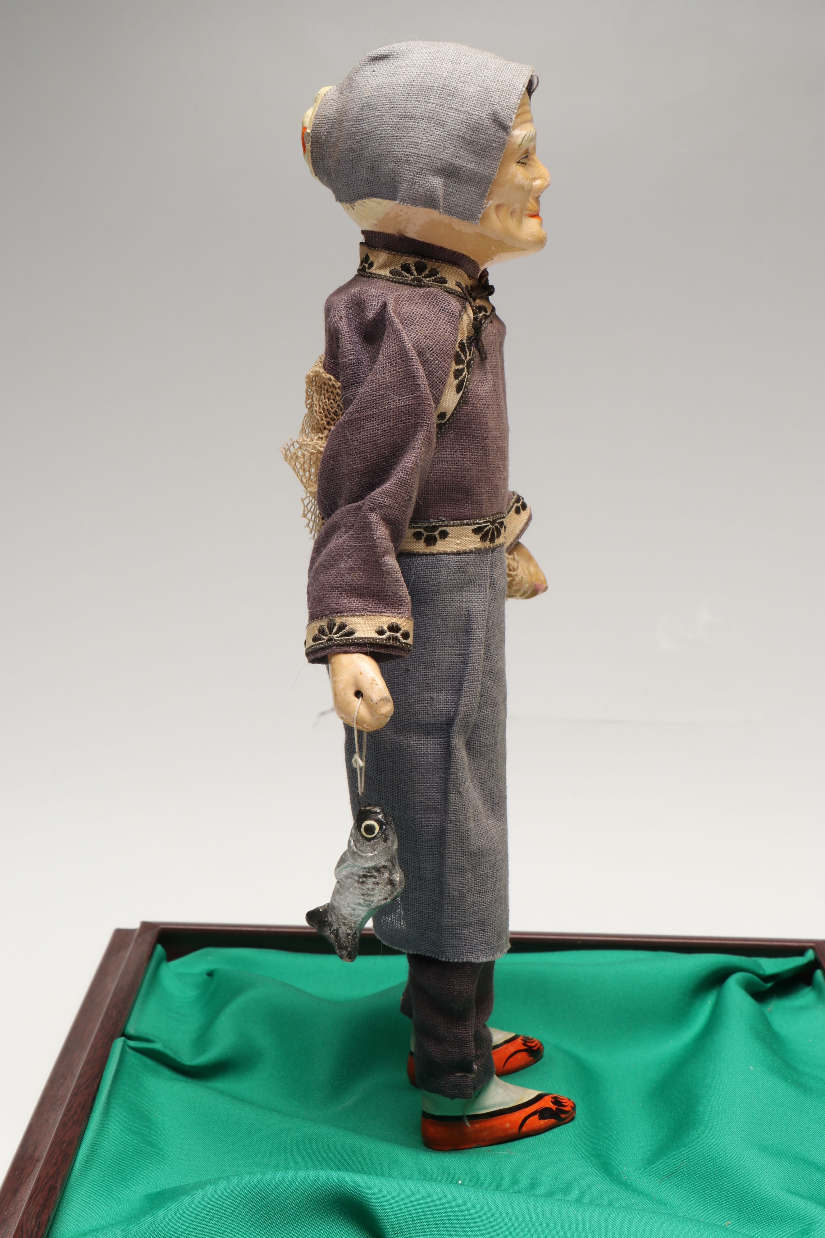 Chinese Vintage Fabric and Composition Dolls