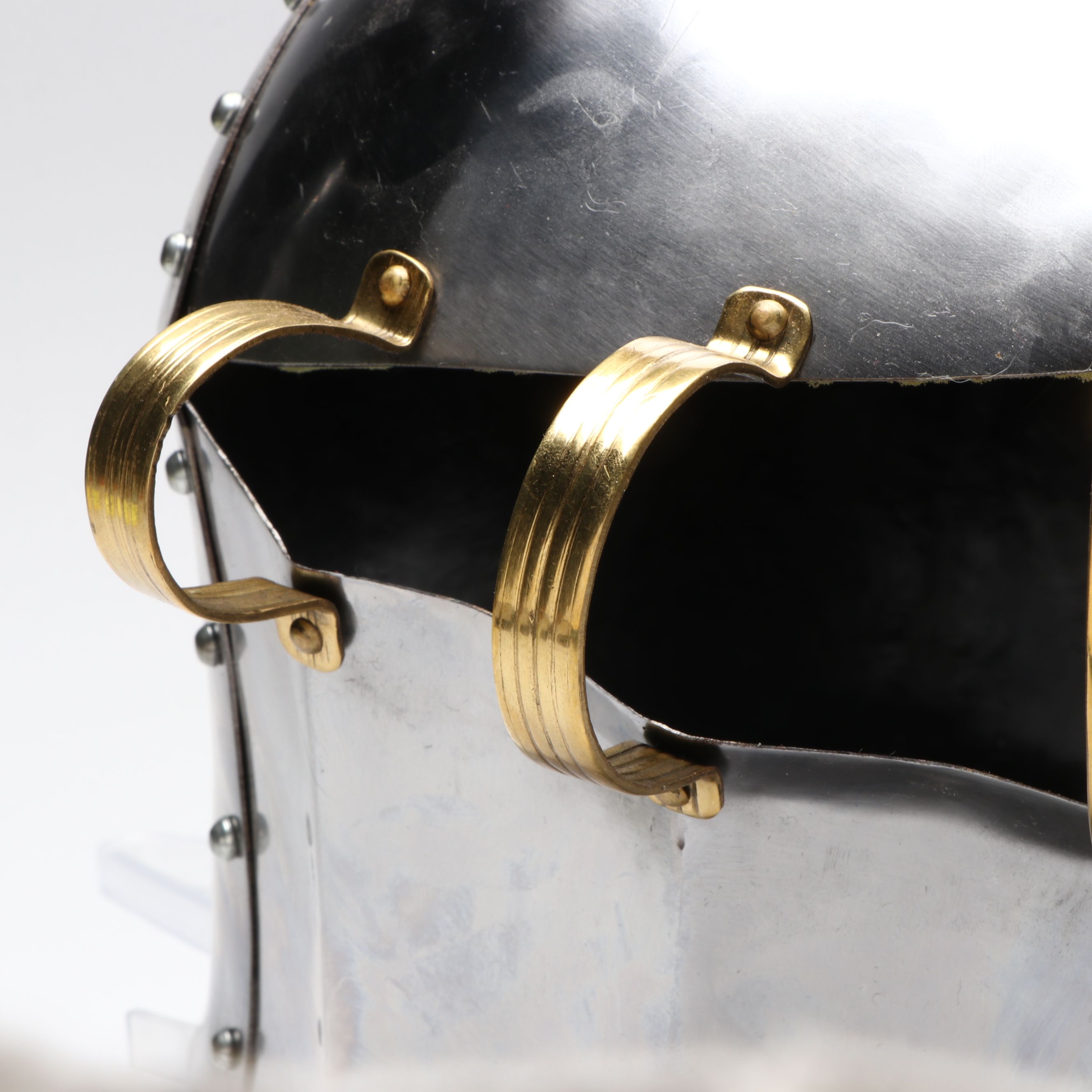 Steampunk Style "Frog-Mouth" Fantasy Helmet