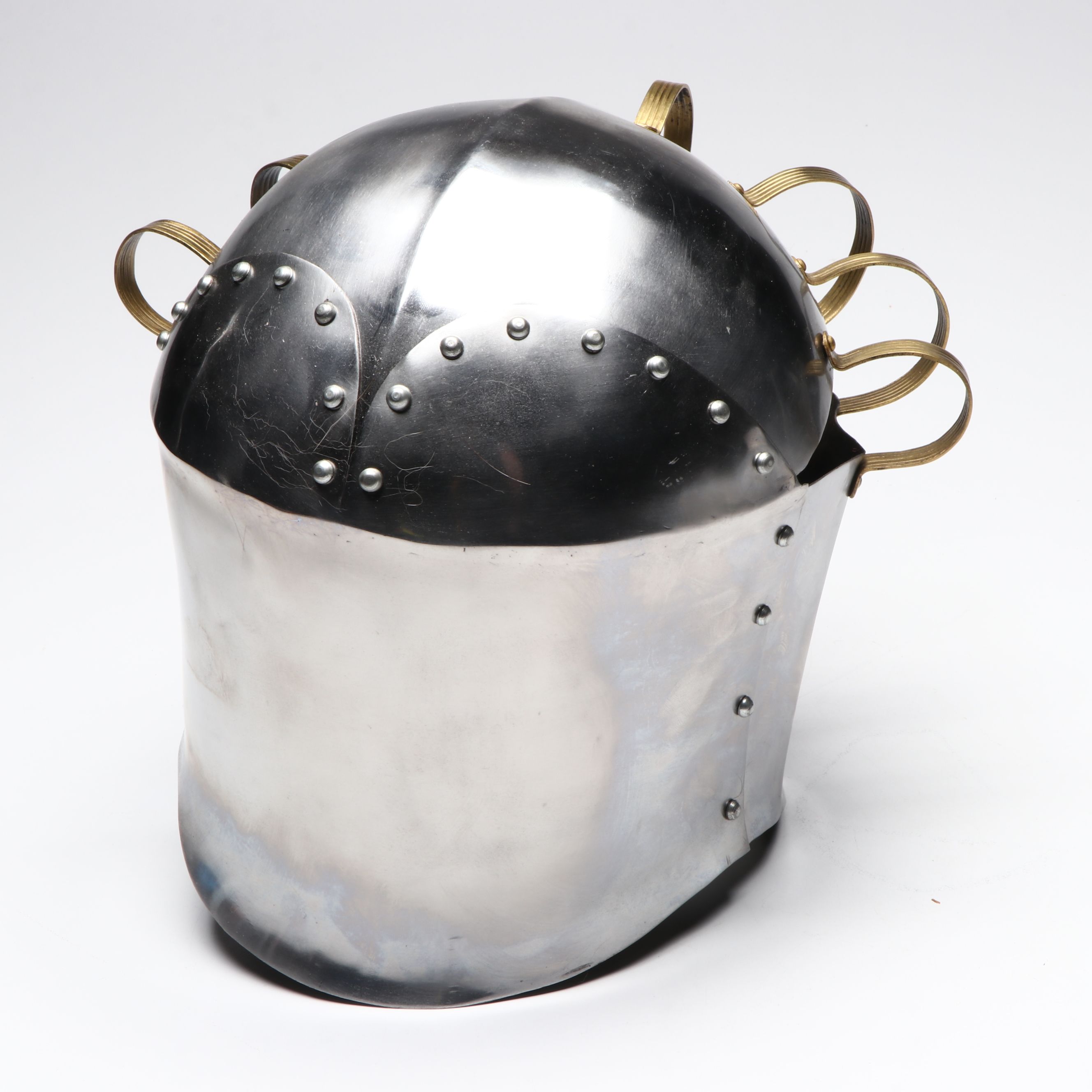 Steampunk Style "Frog-Mouth" Fantasy Helmet