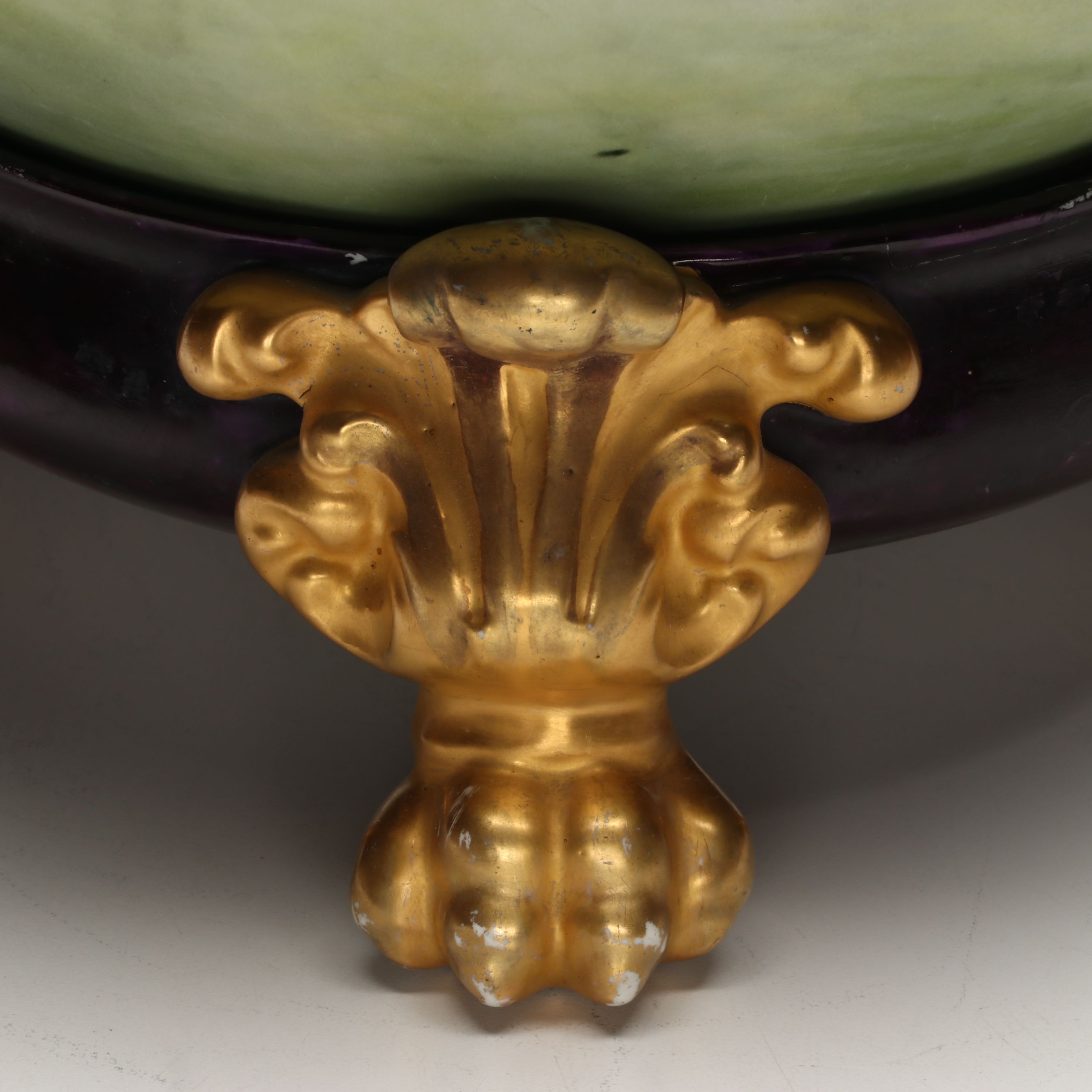 Jean Pouyat Limoges Porcelain Planter, Early to Mid-20th Century