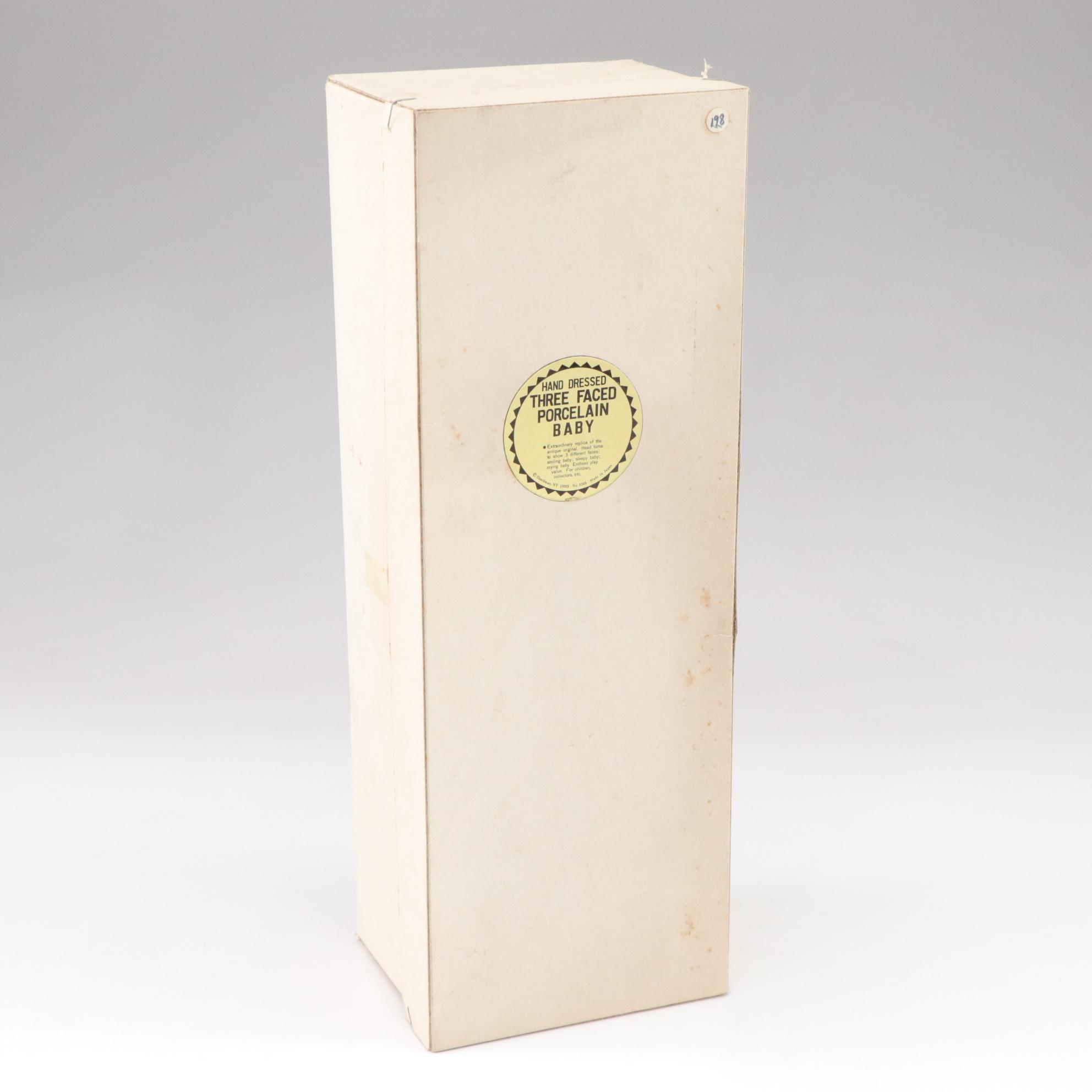 Shackman Three-Faced Porcelain Doll