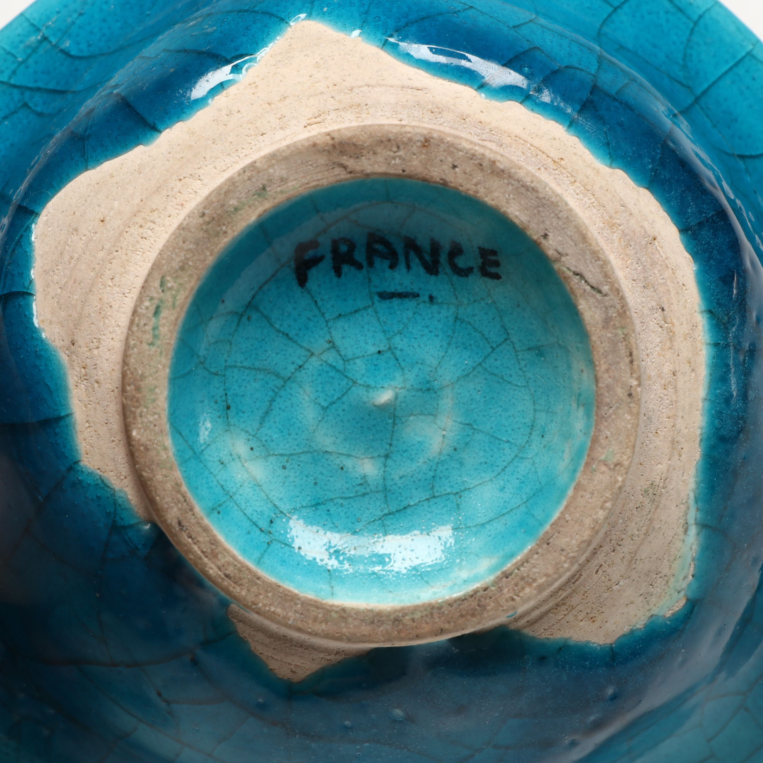 Ceramic Ashtray, Metal Bowl, Greek 24K Decorated Bowl, and Ceramic Plates