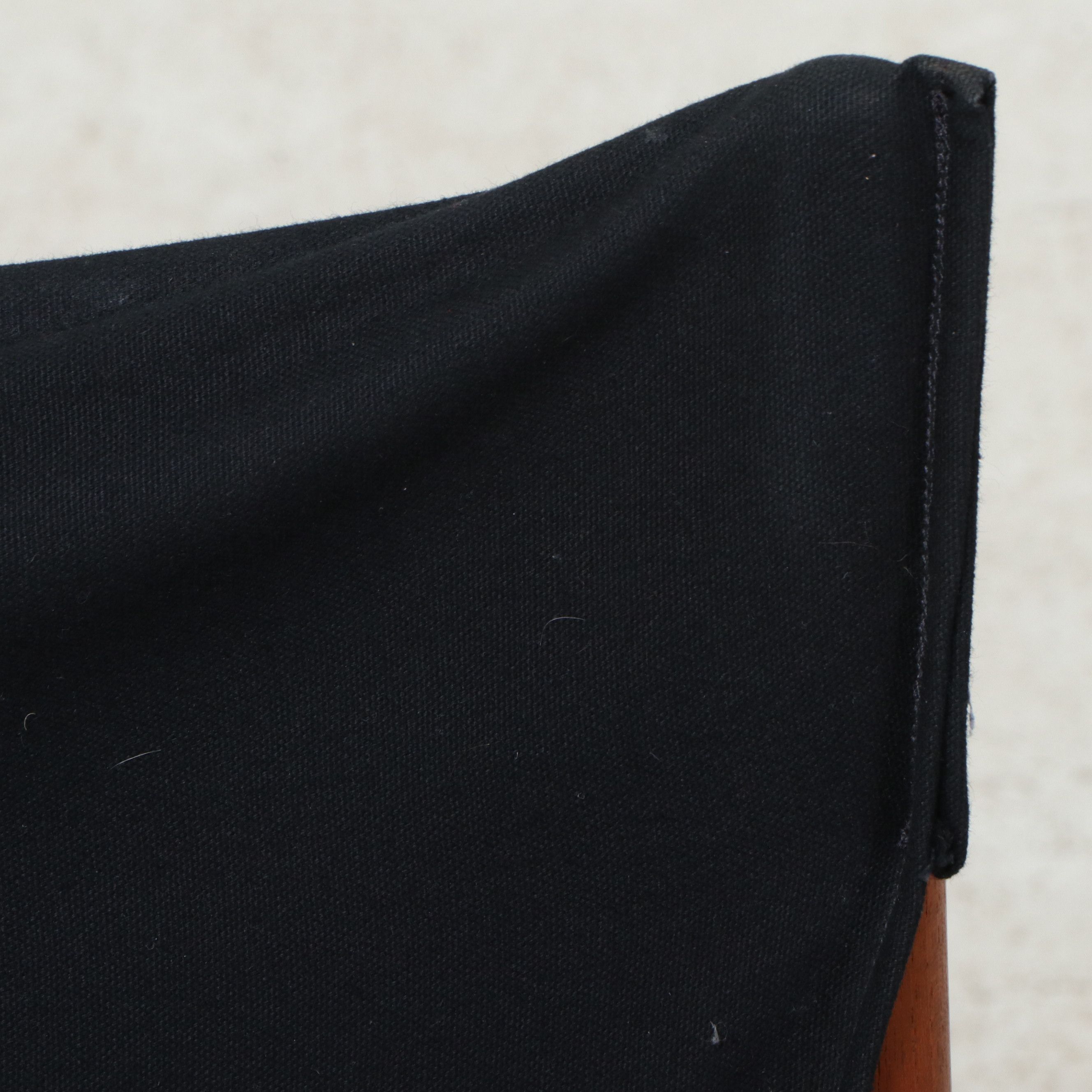 Danish Modern Style Leather and Wood Safari Chair, 1970s