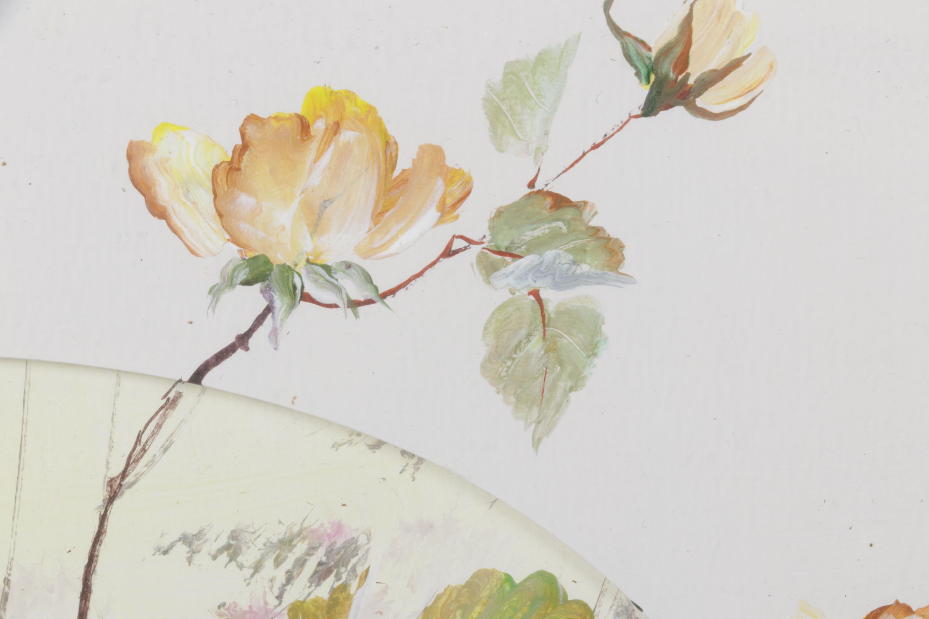 Ernestine Bucking Still Life Oil Painting of Wild Flower Bouquet in a Field