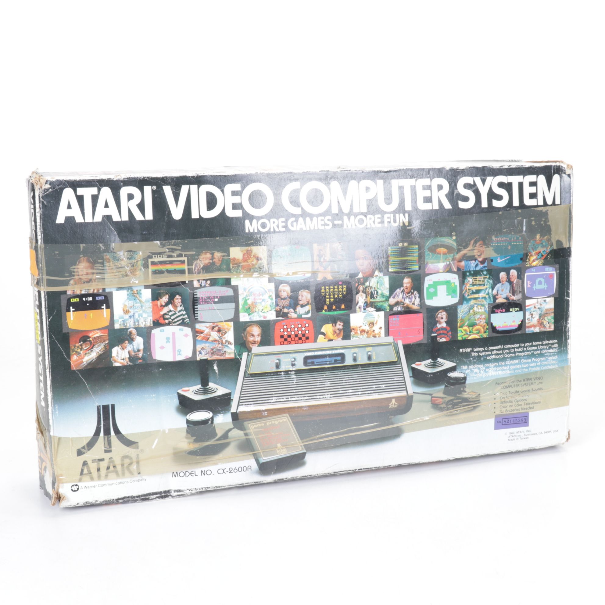 Atari 2600 Game Console with Pac-Man and More