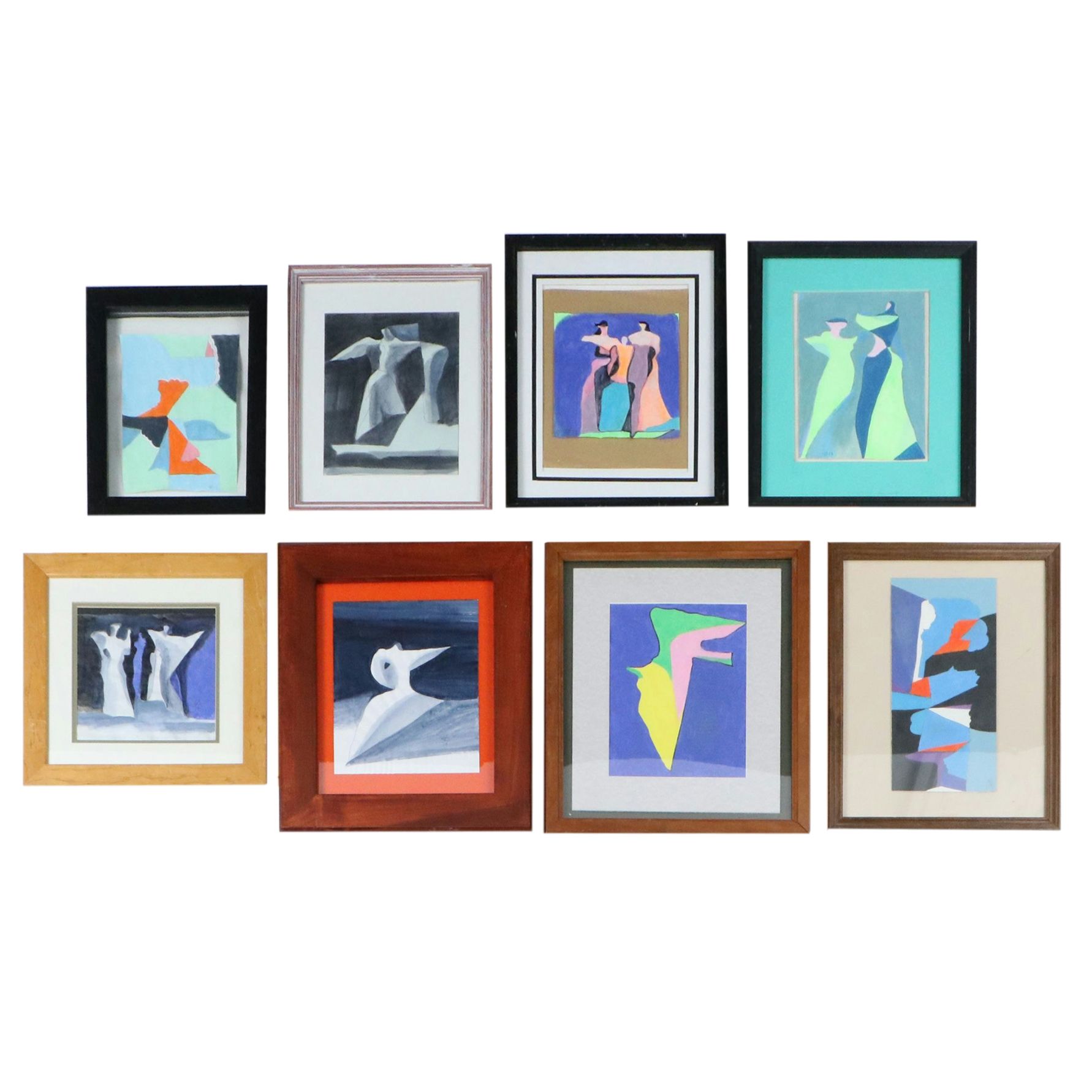 Don Vogl Acrylic Painting "Stepping Off The Pedestal," 2009 and More