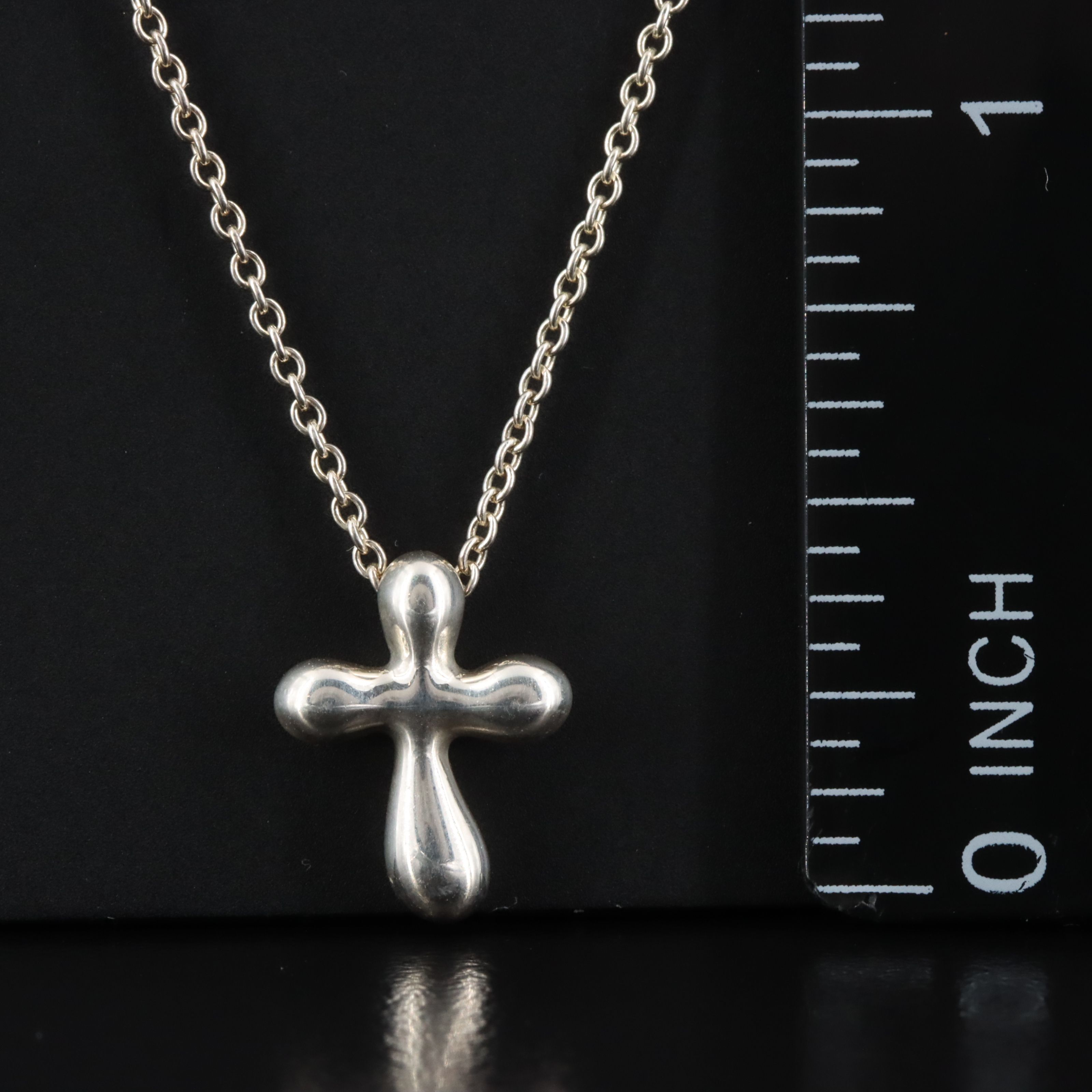 Elsa Peretti for Tiffany & Co. Sterling Cross Necklace