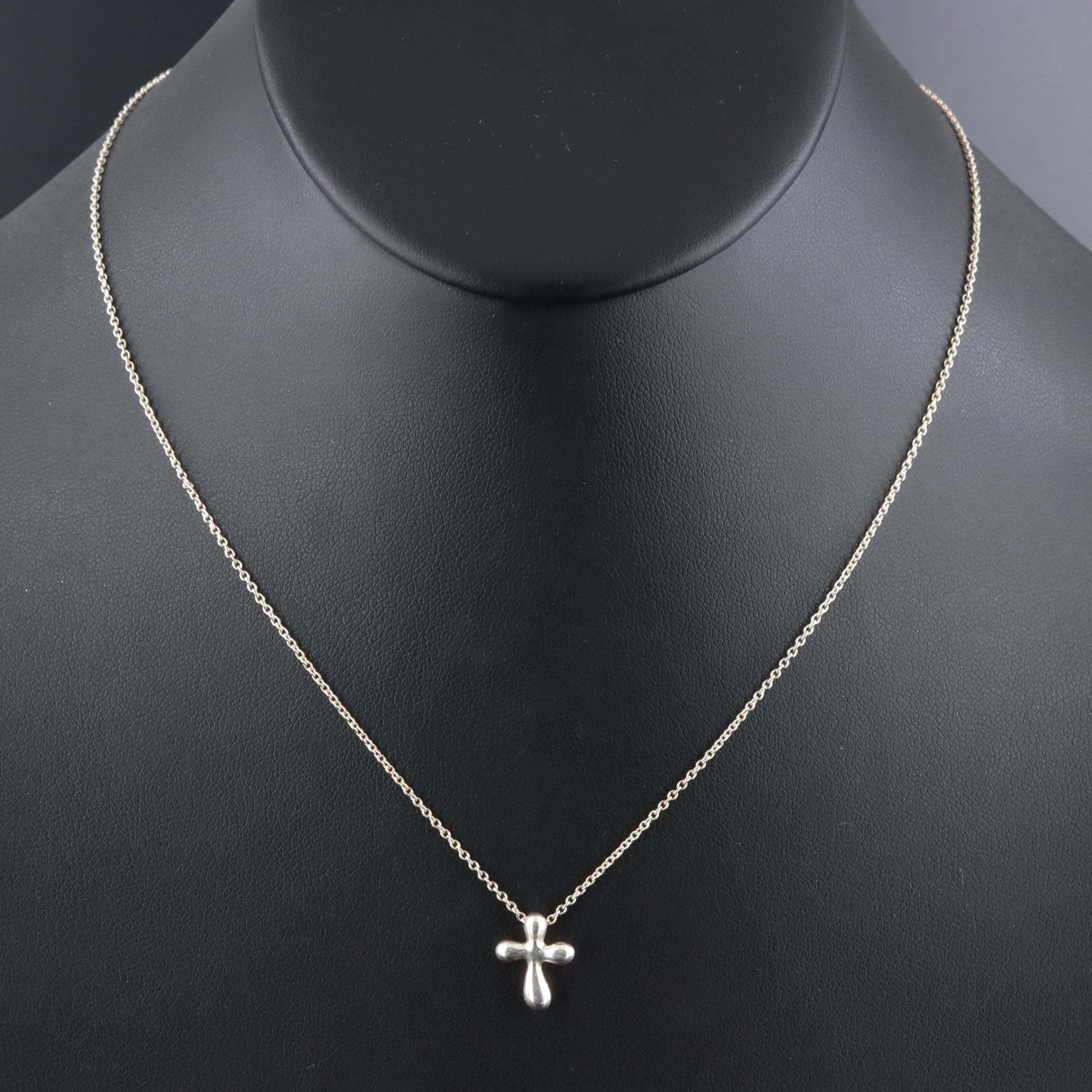 Elsa Peretti for Tiffany & Co. Sterling Cross Necklace