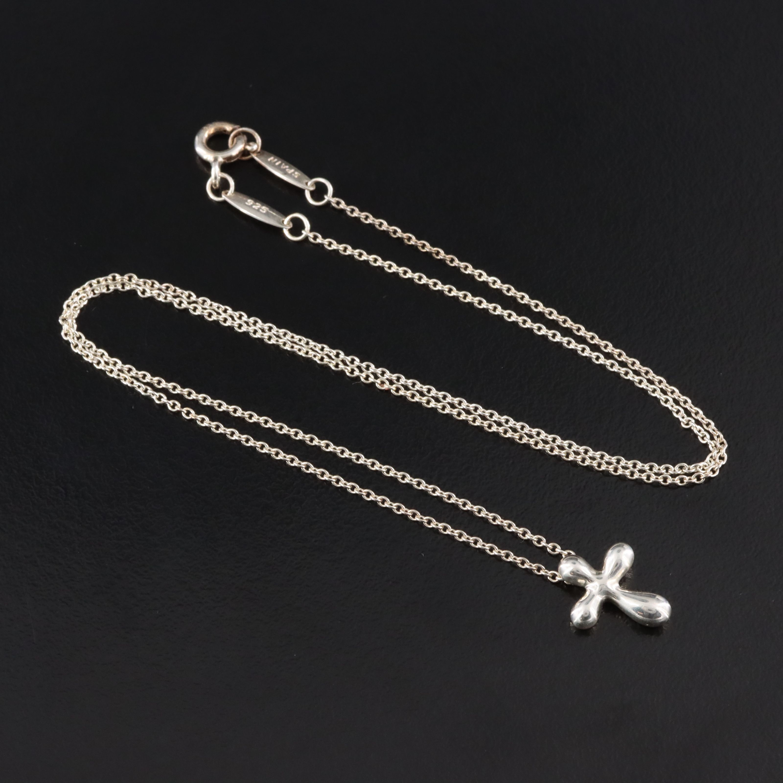 Elsa Peretti for Tiffany & Co. Sterling Cross Necklace