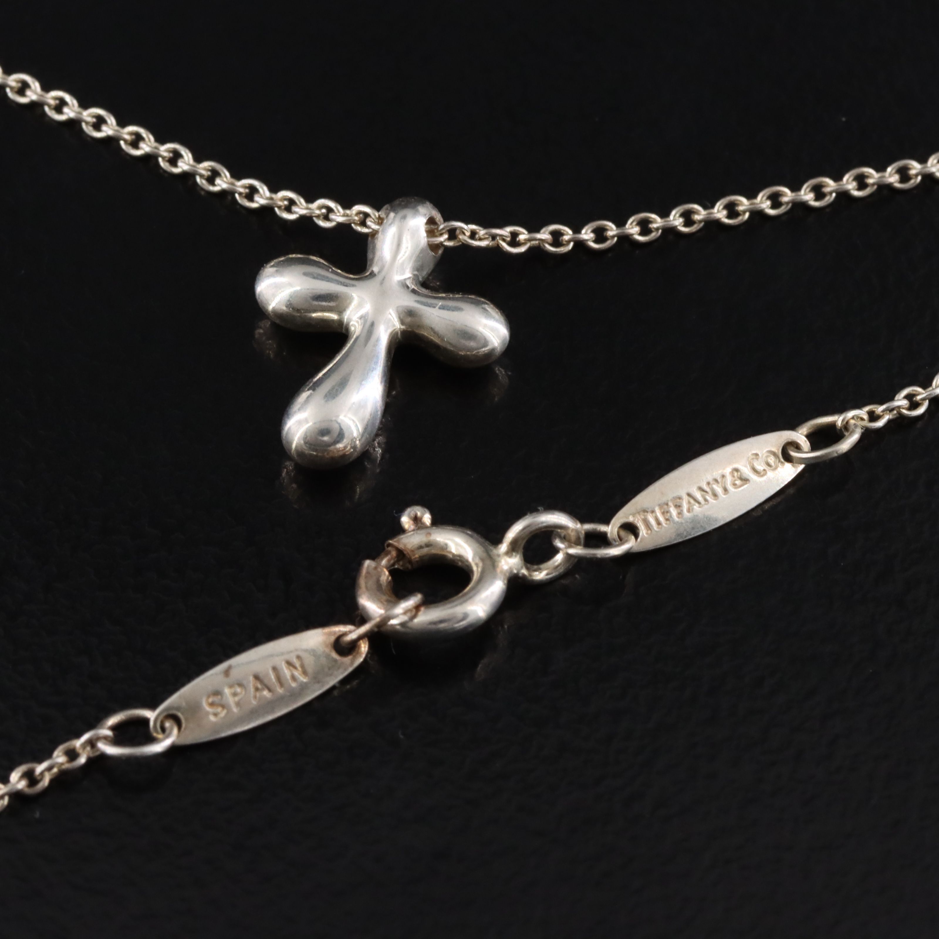 Elsa Peretti for Tiffany & Co. Sterling Cross Necklace