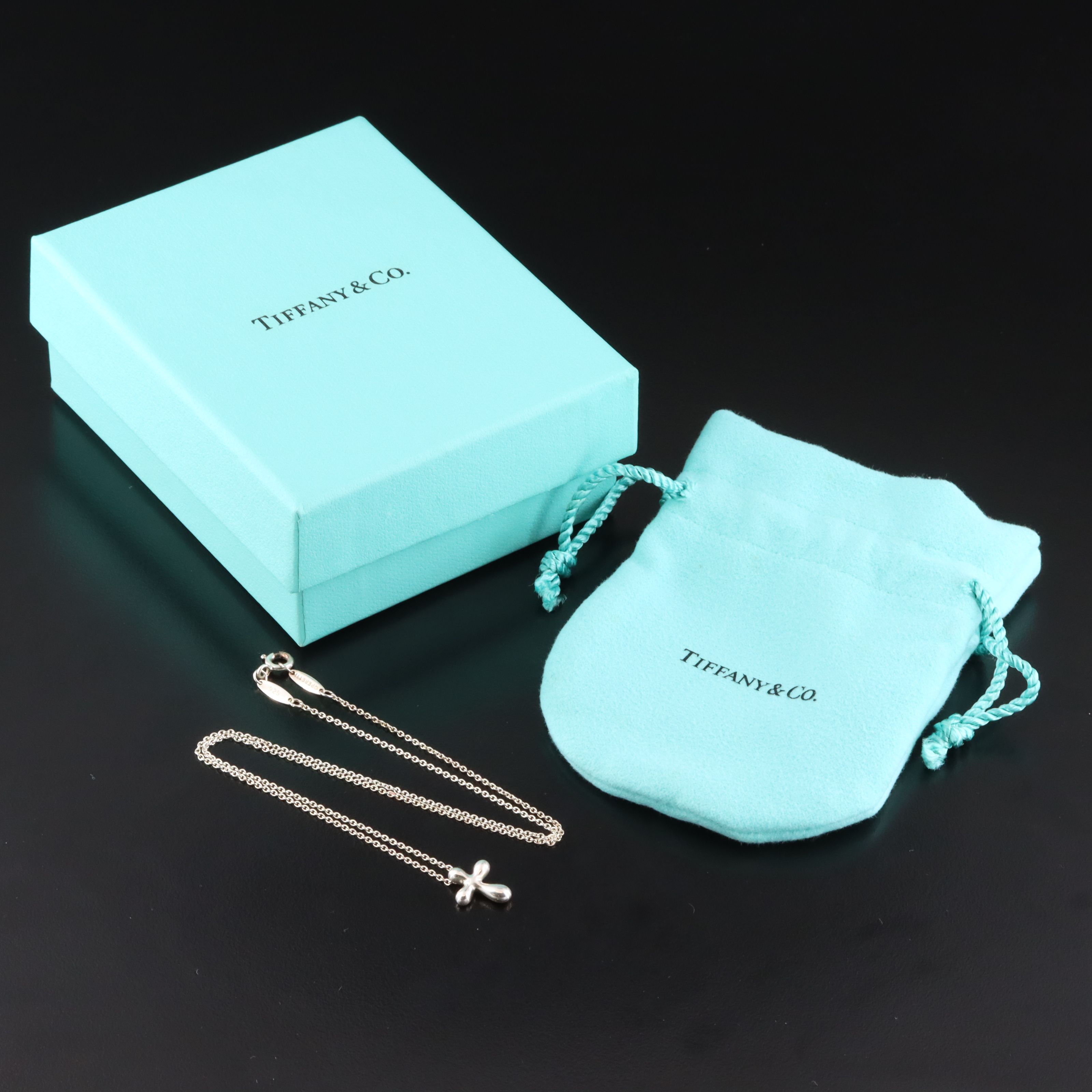 Elsa Peretti for Tiffany & Co. Sterling Cross Necklace