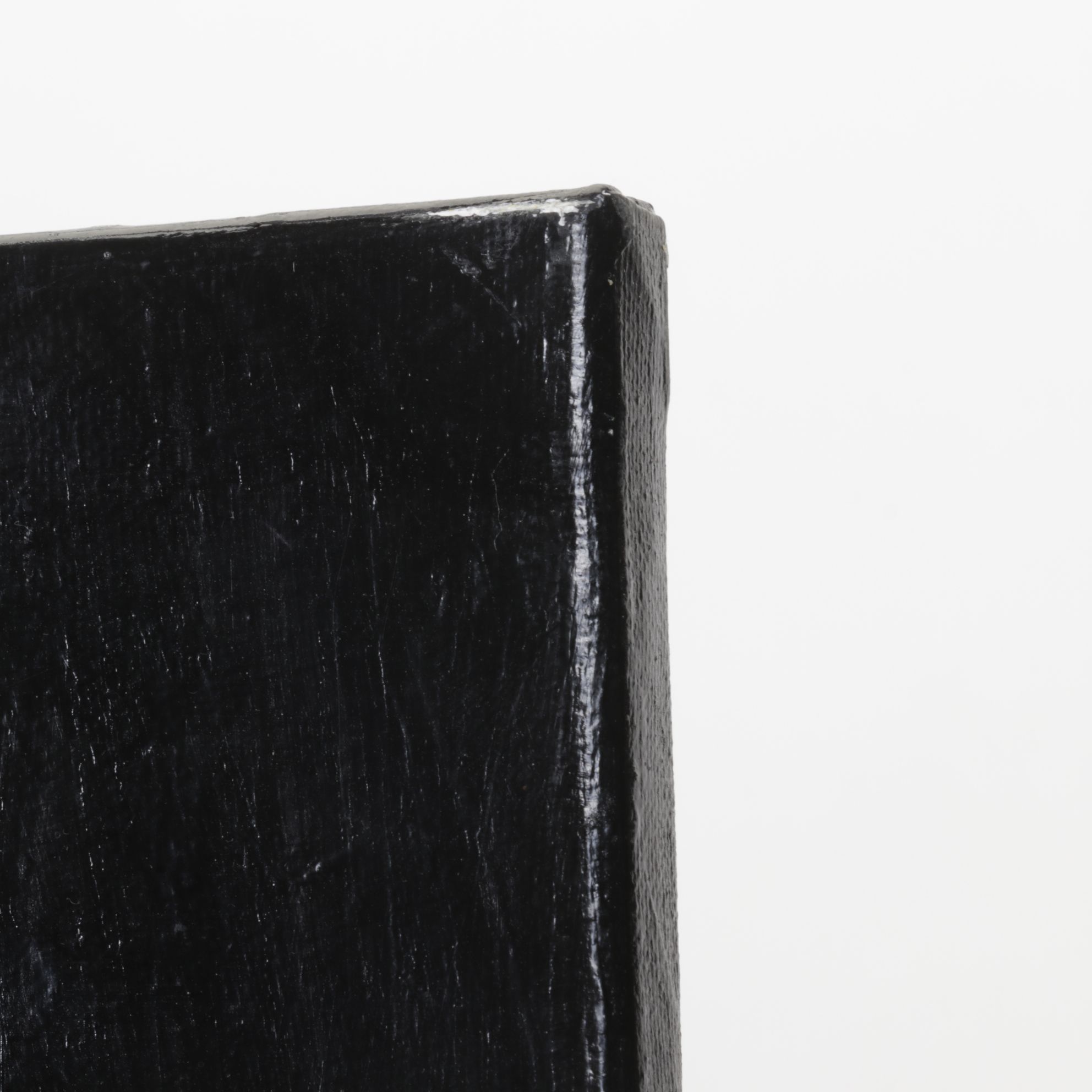 Joe Dixon Circular Abstract Expressionist Acrylic Pour Painting, C. 2020