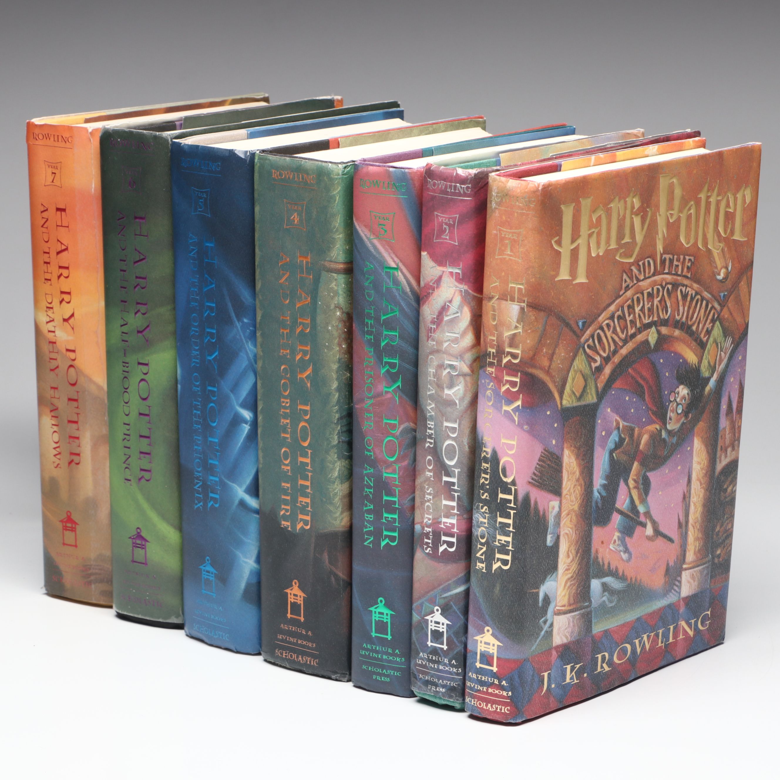 First American Edition "Harry Potter" Complete Series by J. K. Rowling