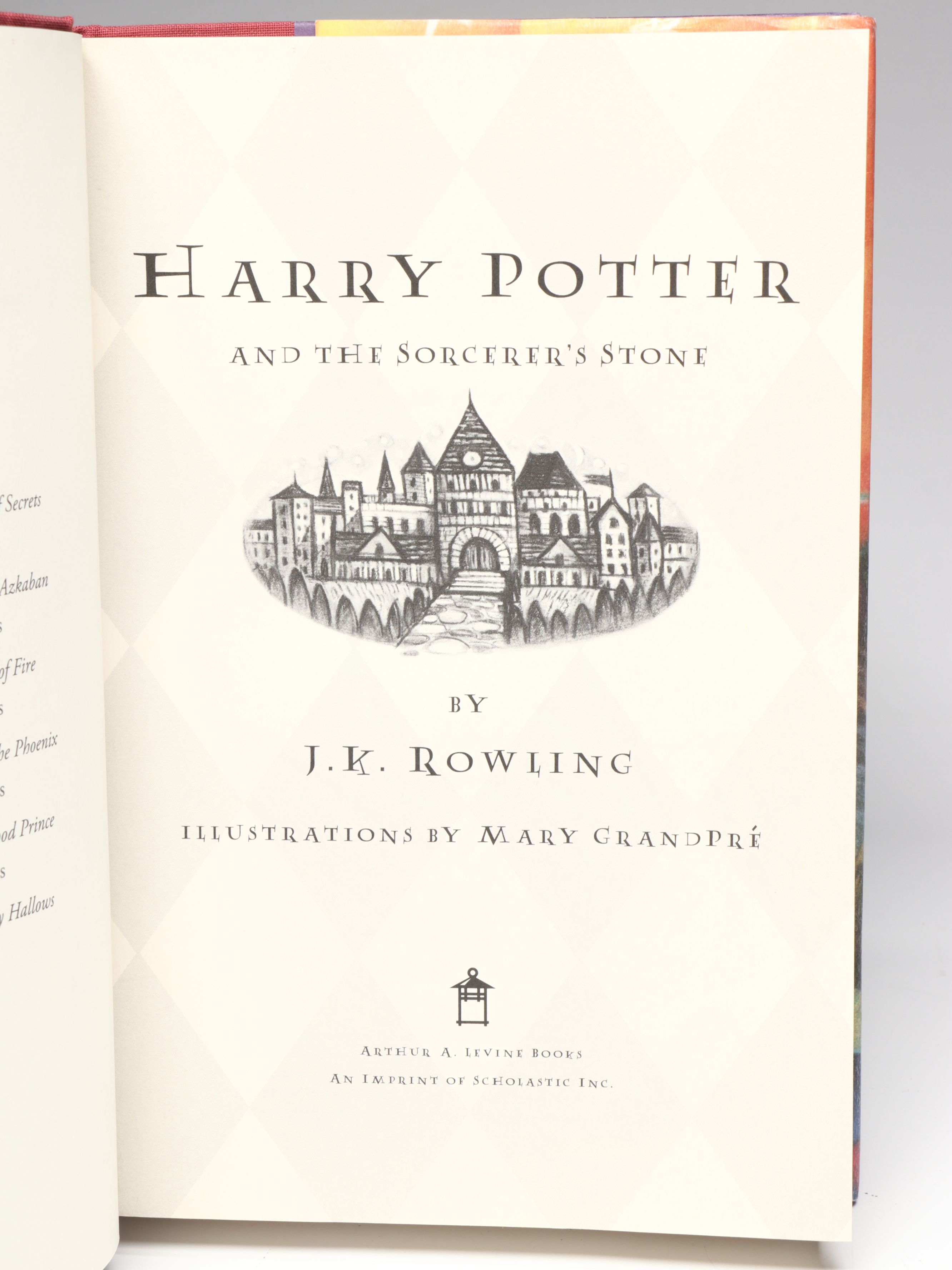 First American Edition "Harry Potter" Complete Series by J. K. Rowling