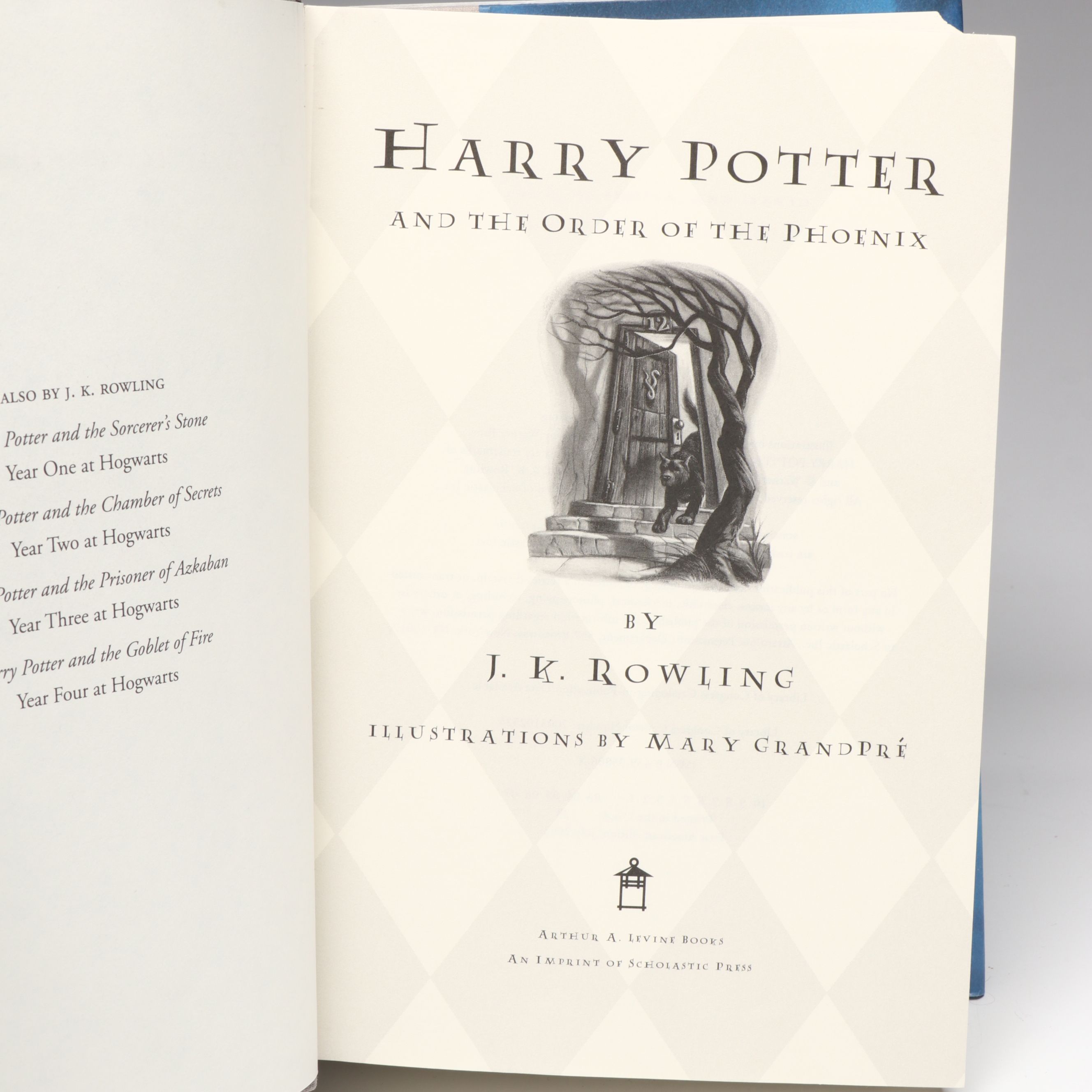 First American Edition "Harry Potter" Complete Series by J. K. Rowling