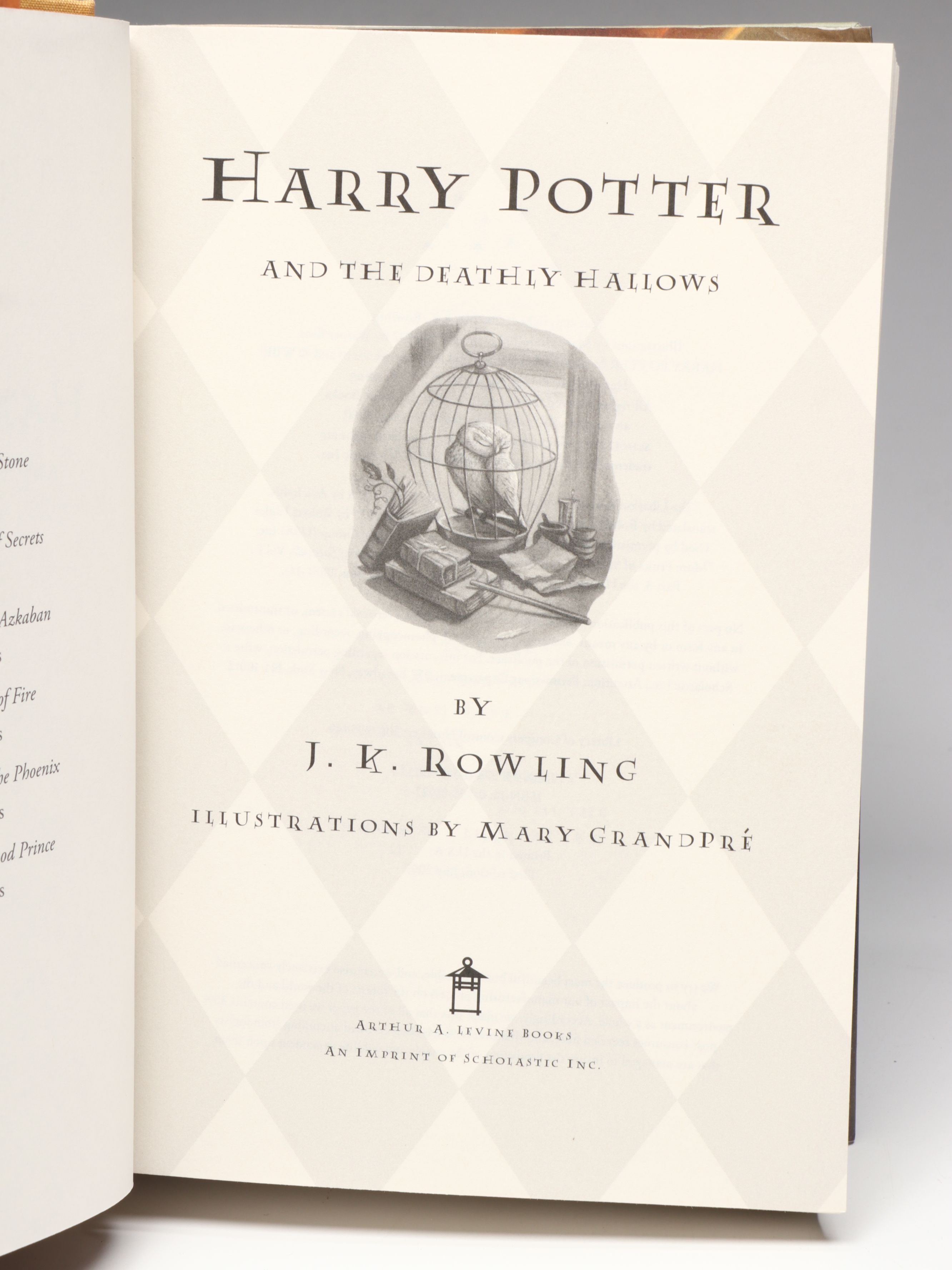 First American Edition "Harry Potter" Complete Series by J. K. Rowling