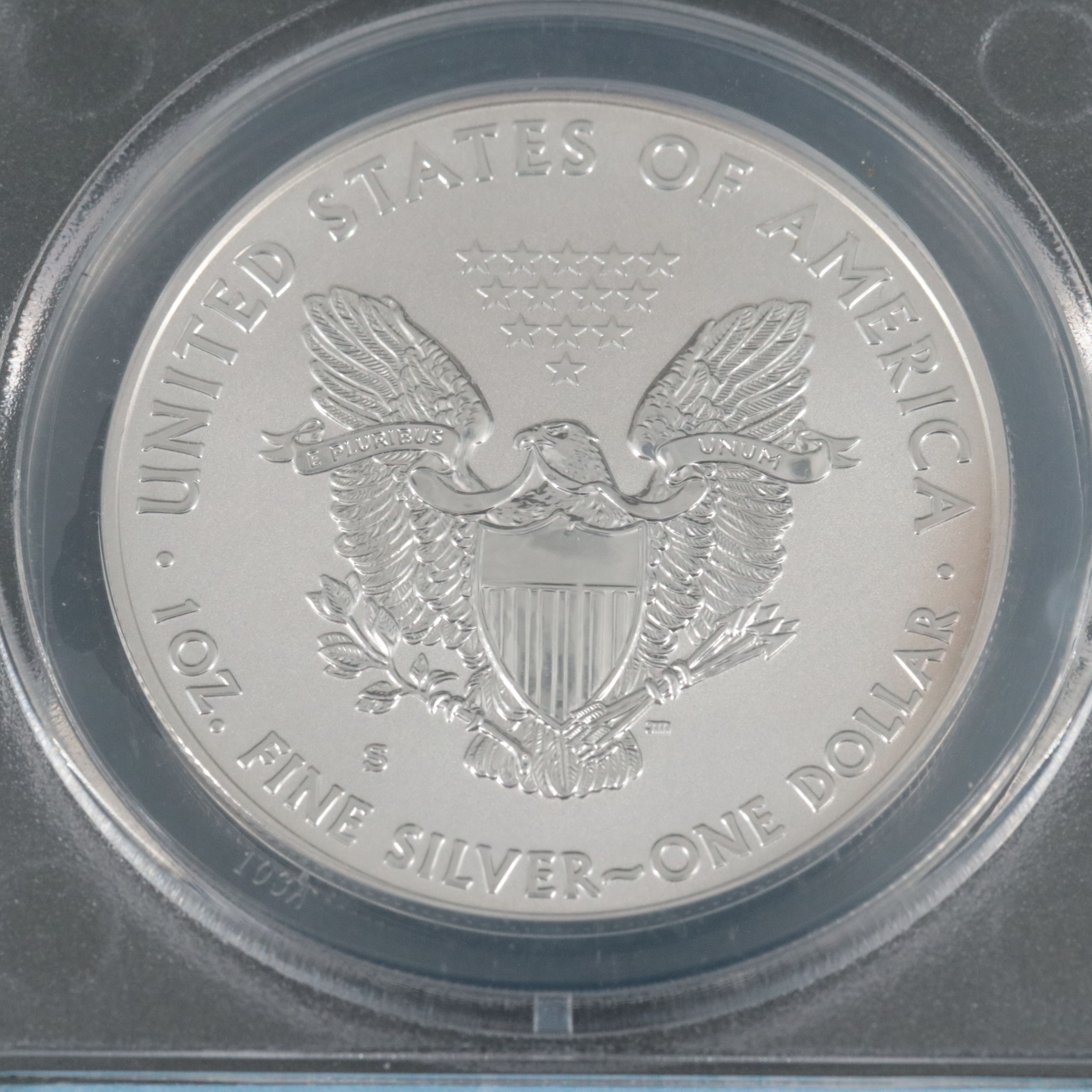 ANACS RP70 DCAM 2012-S $1 U.S. Silver Eagle