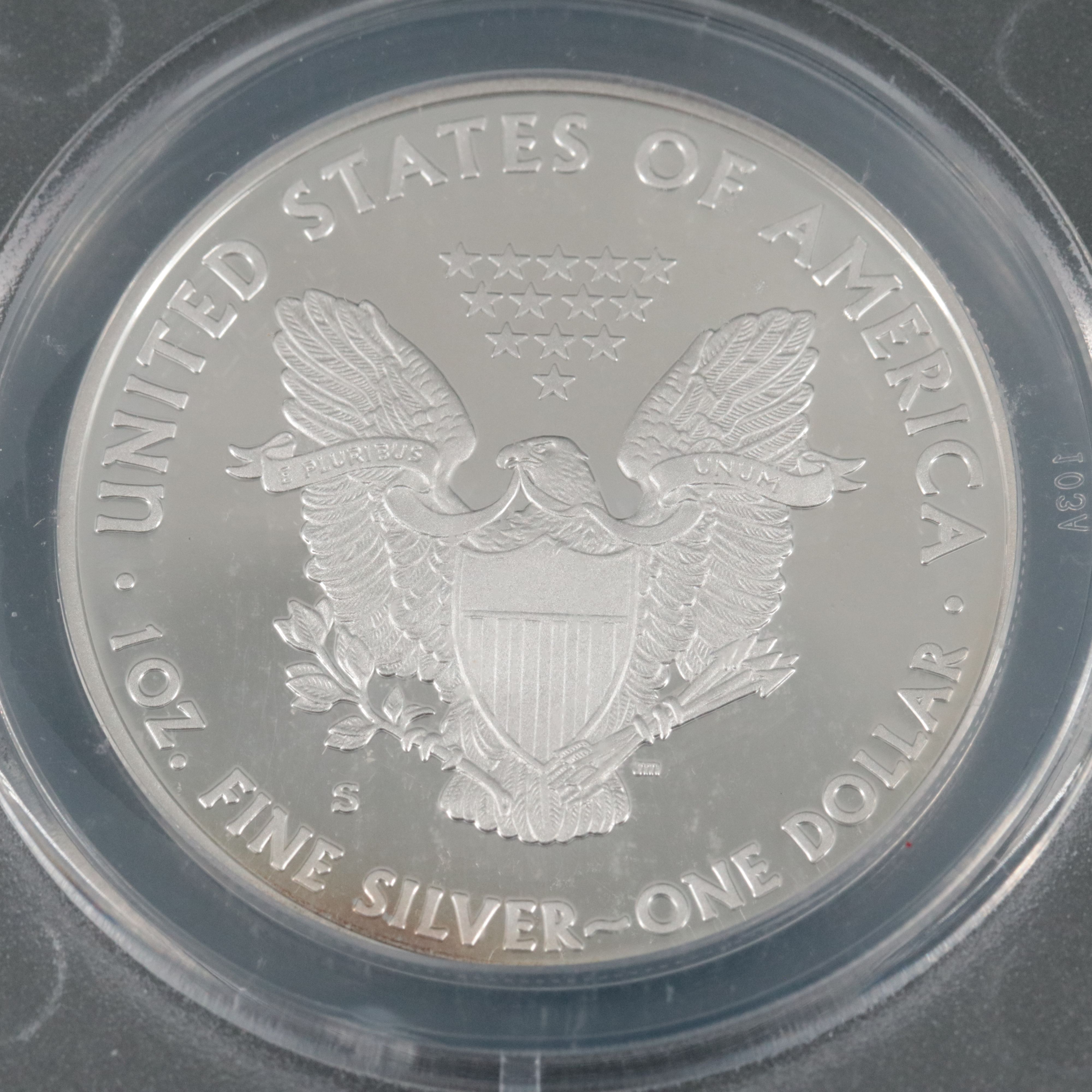 ANACS Graded PR70 DCAM 2012-S Eagle $1 American Silver Eagle
