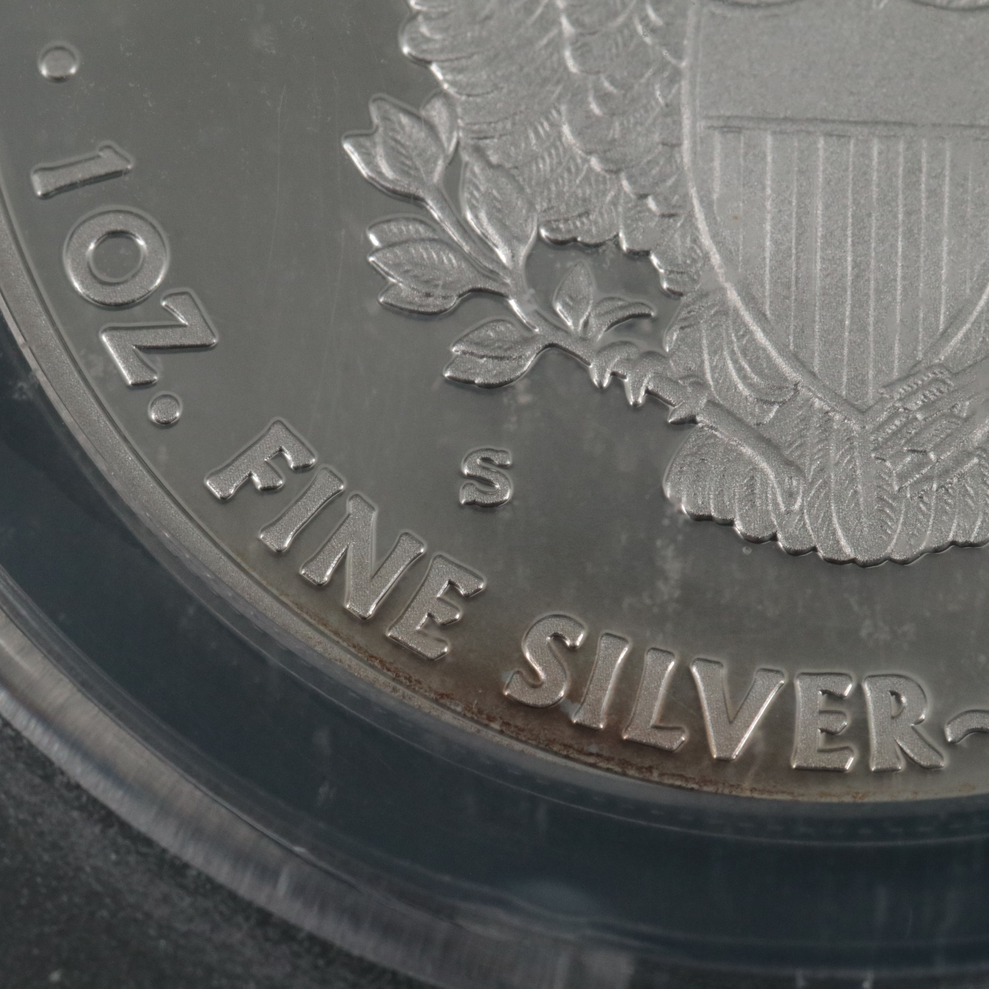 ANACS Graded PR70 DCAM 2012-S Eagle $1 American Silver Eagle