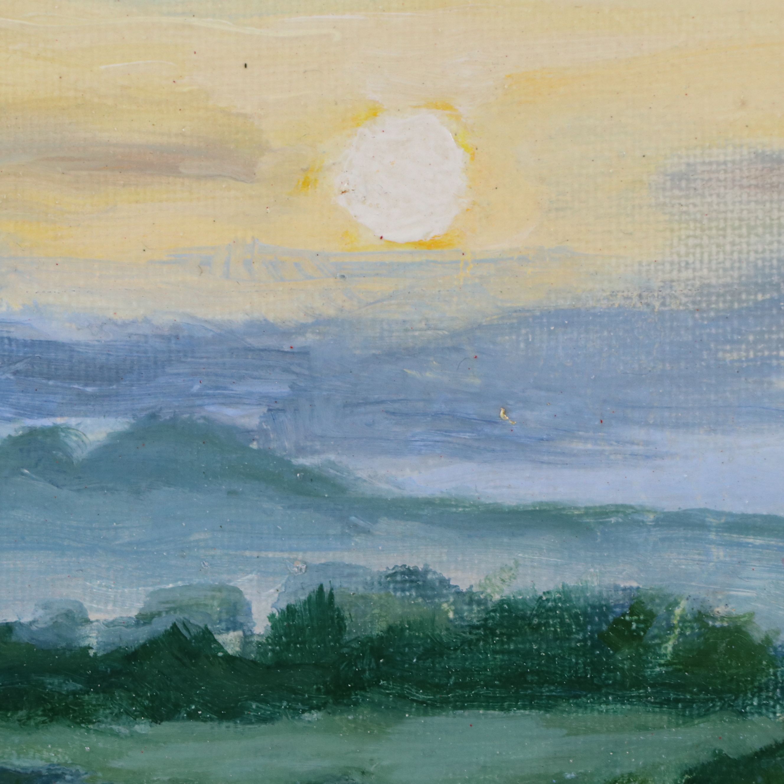 Nataliya Shlomenko Oil Painting "Landscape with Poppies," 2025