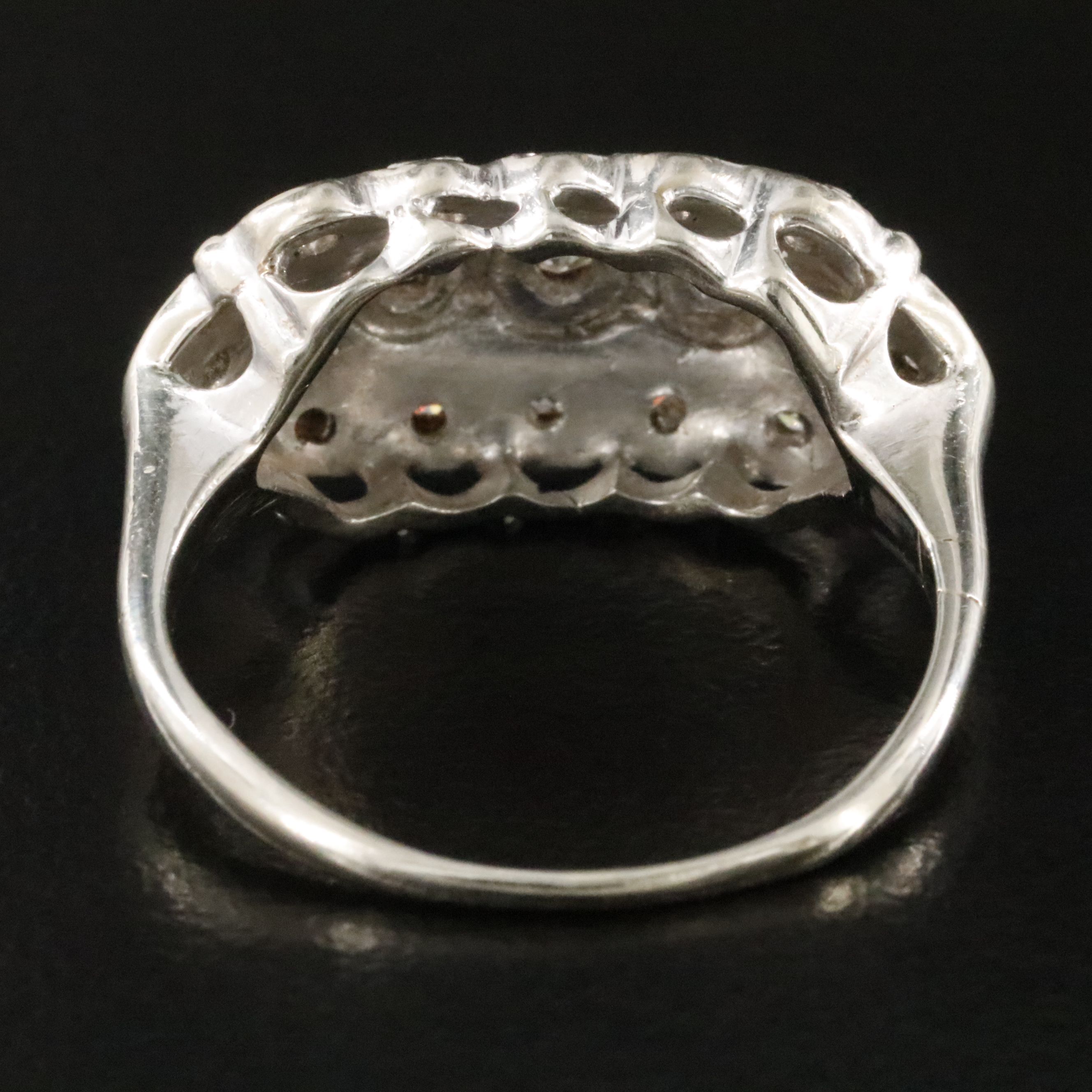 Vintage 14K 0.21 CTW Diamond Ring