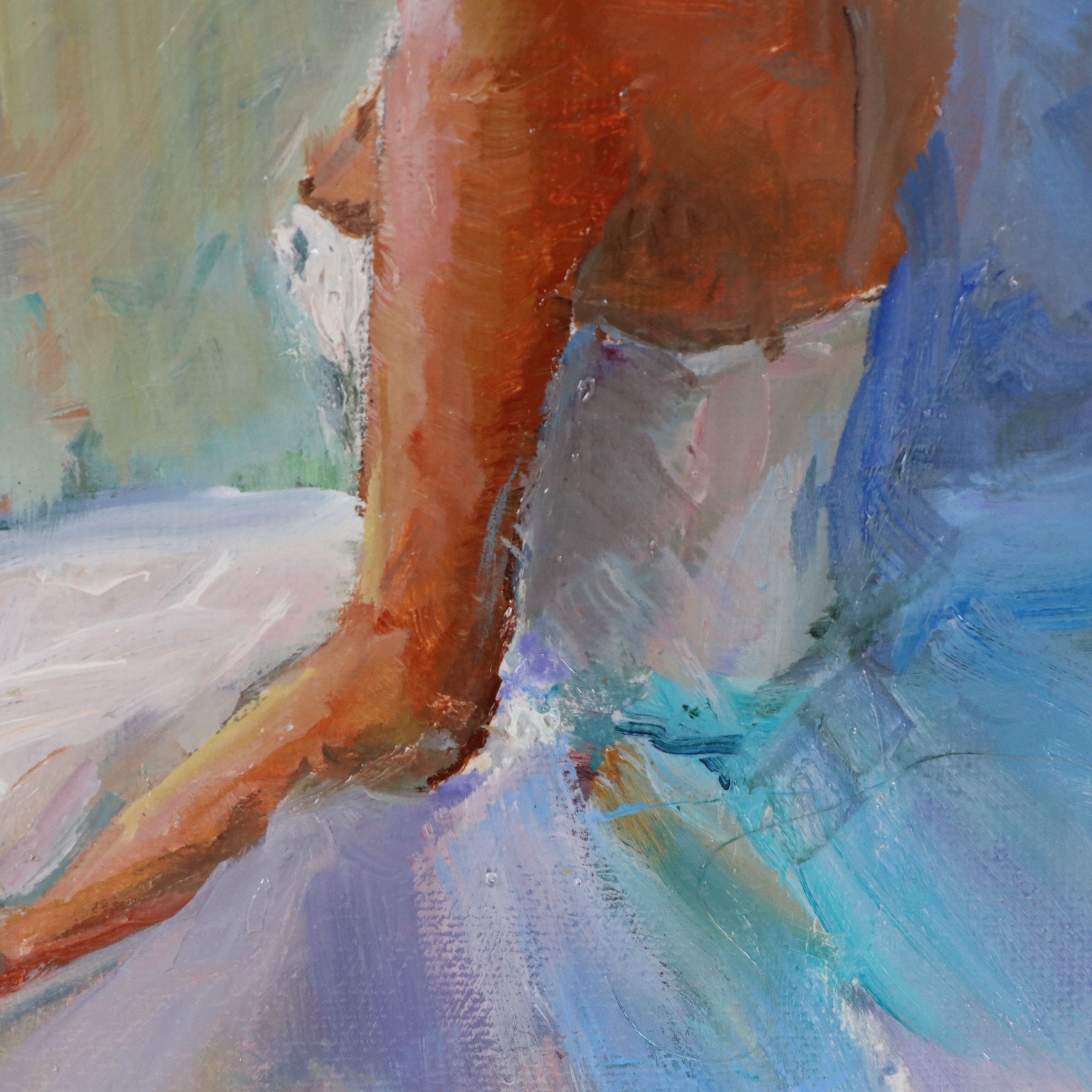 Nataliya Shlomenko Oil Painting "Ballerina," 2025