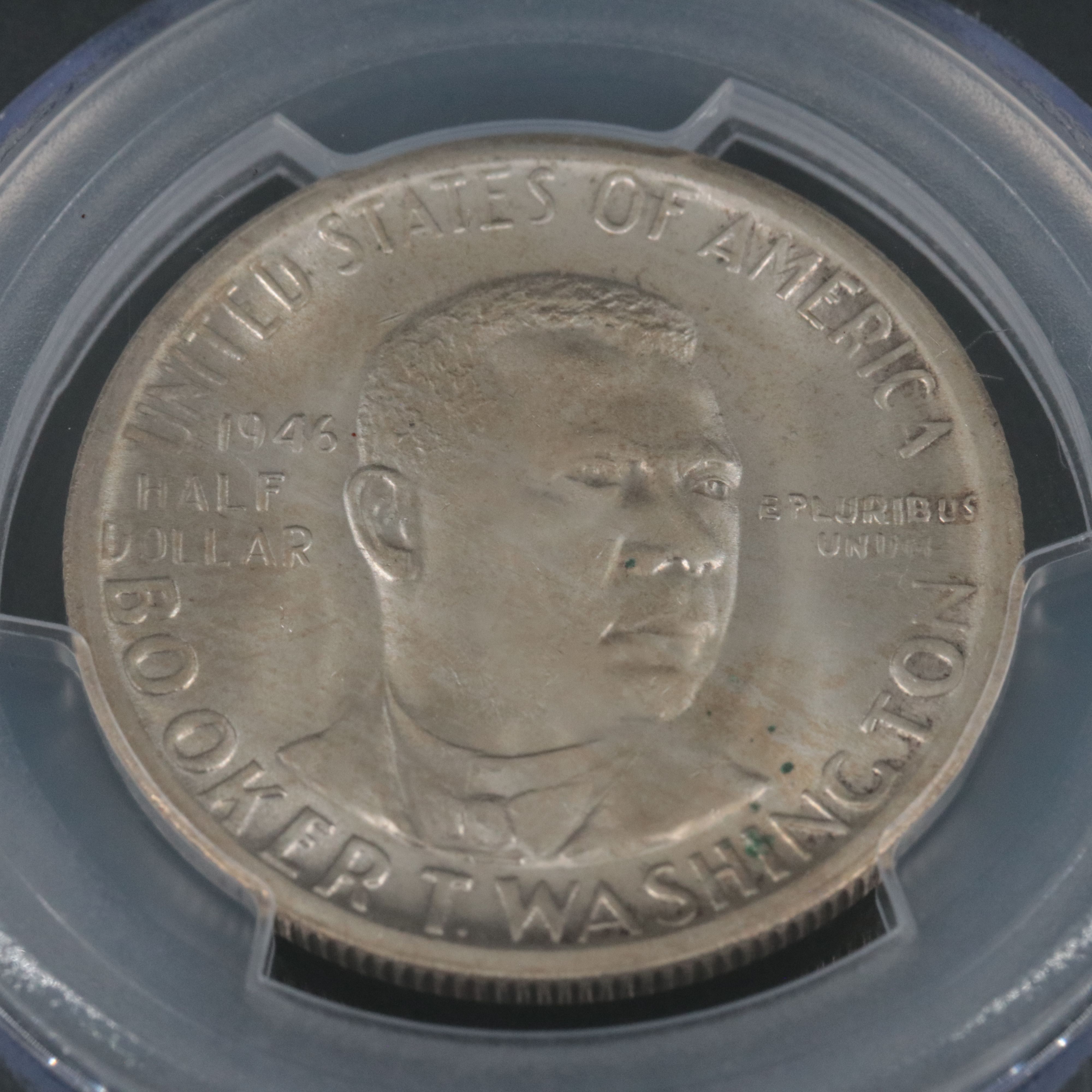 PCGS Graded MS-65 1946-S Booker T. Washington Silver Half Dollar