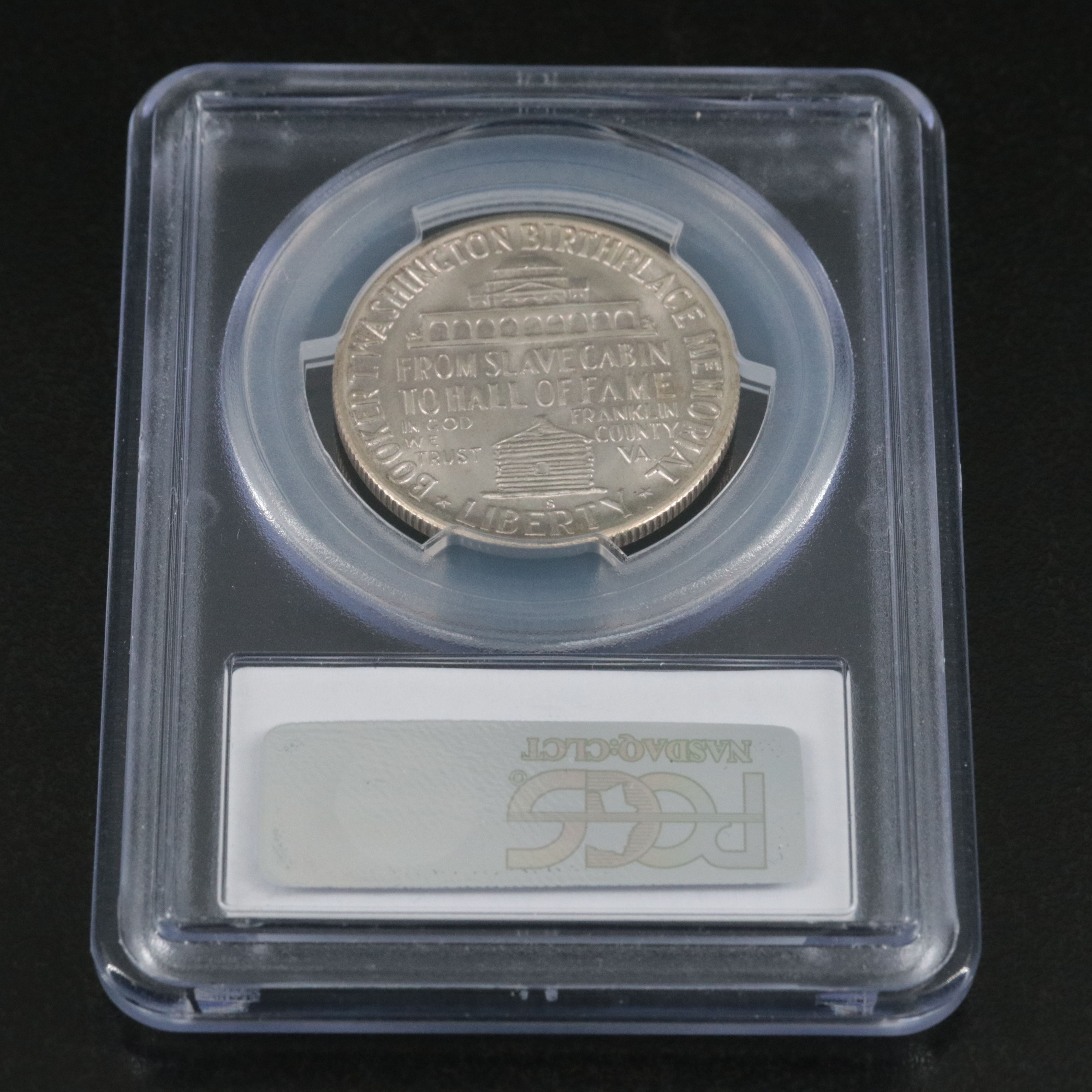 PCGS Graded MS-65 1946-S Booker T. Washington Silver Half Dollar