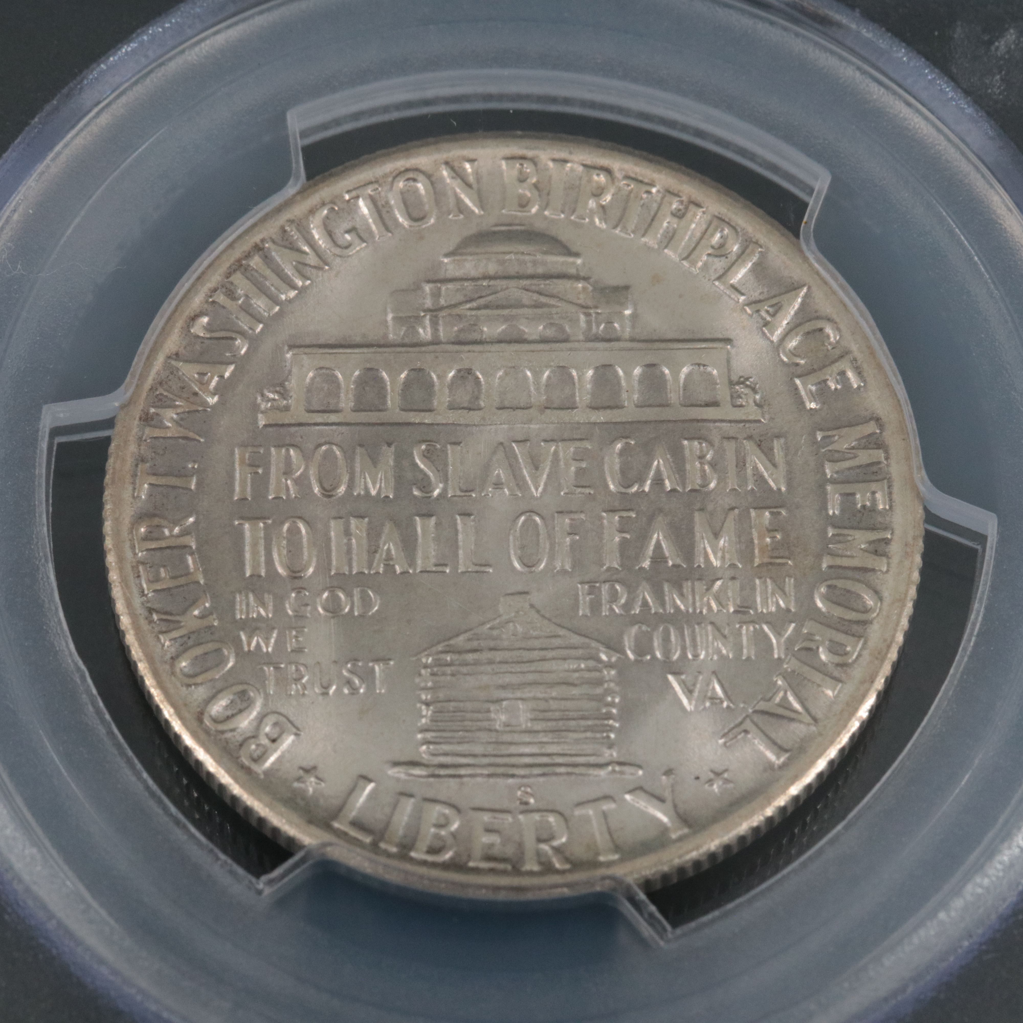 PCGS Graded MS-65 1946-S Booker T. Washington Silver Half Dollar