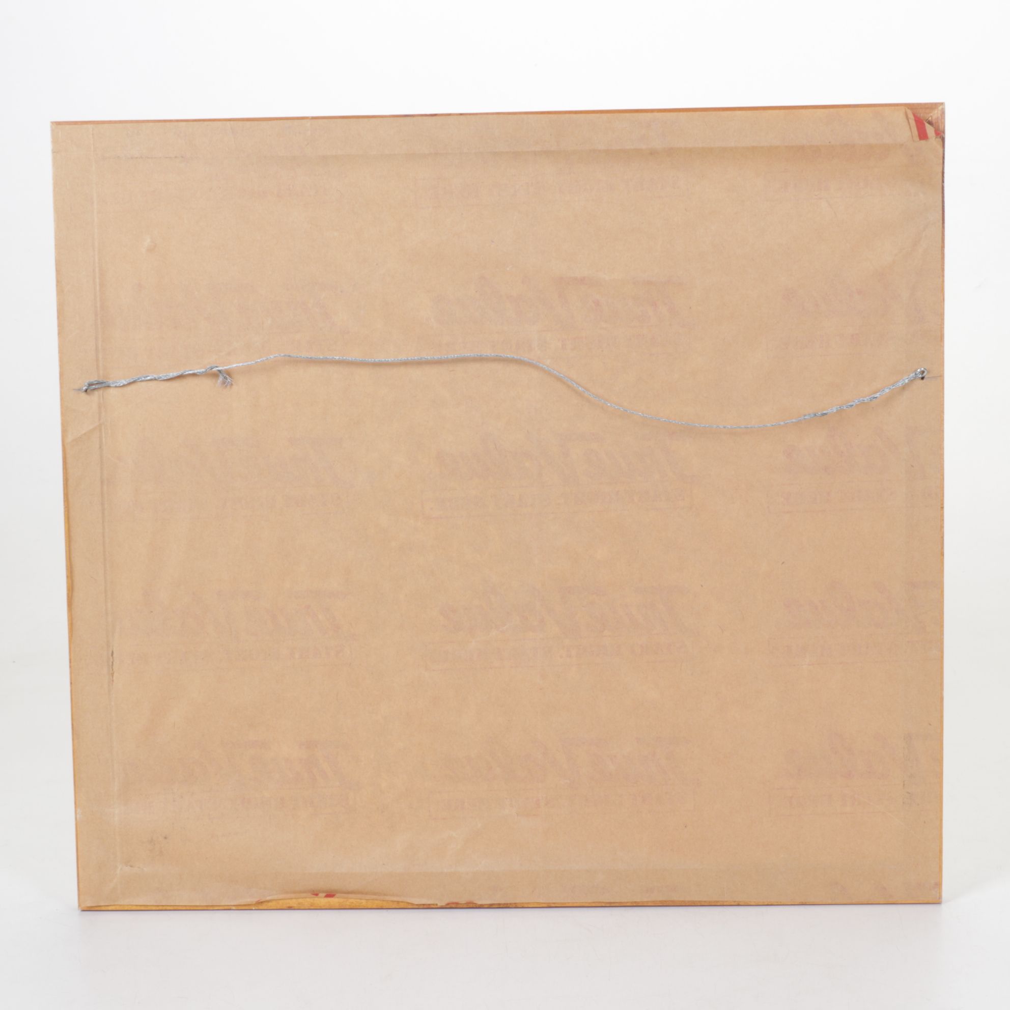 Ferdiš Duša Woodcut Print "Važec", Early to Mid-20th Century