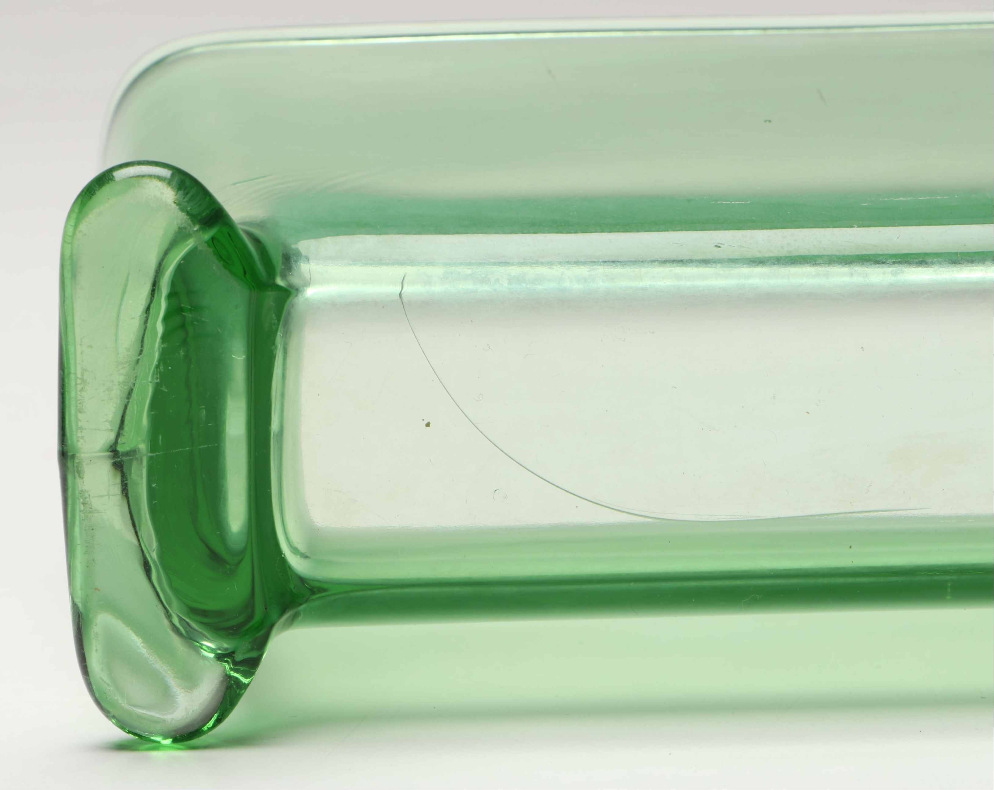 Hazel Atlas Condiment Cups with Other Uranium and Vintage Glass Tableware