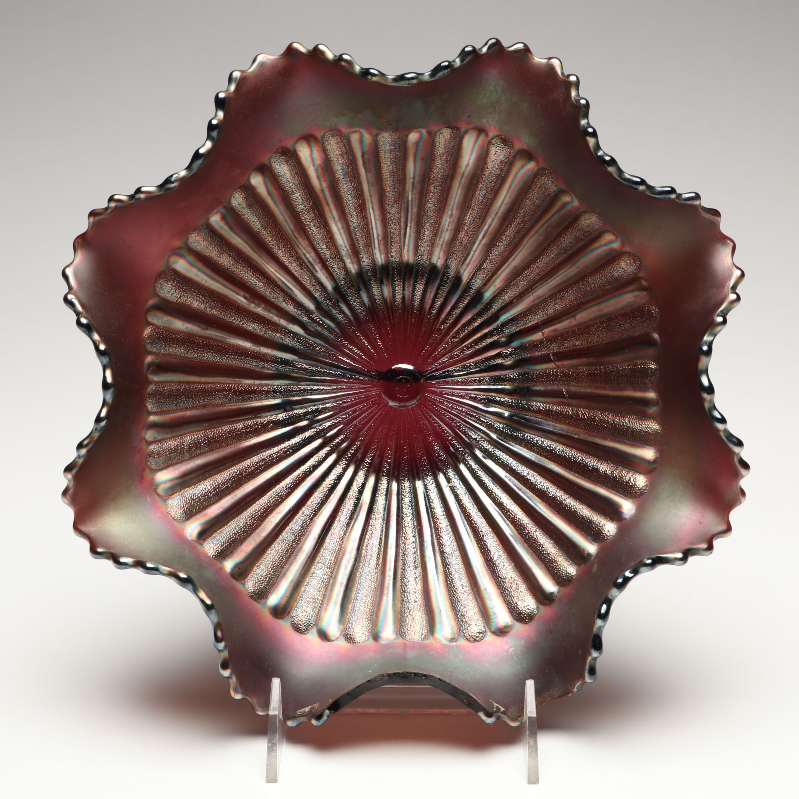 Hazel Atlas Condiment Cups with Other Uranium and Vintage Glass Tableware