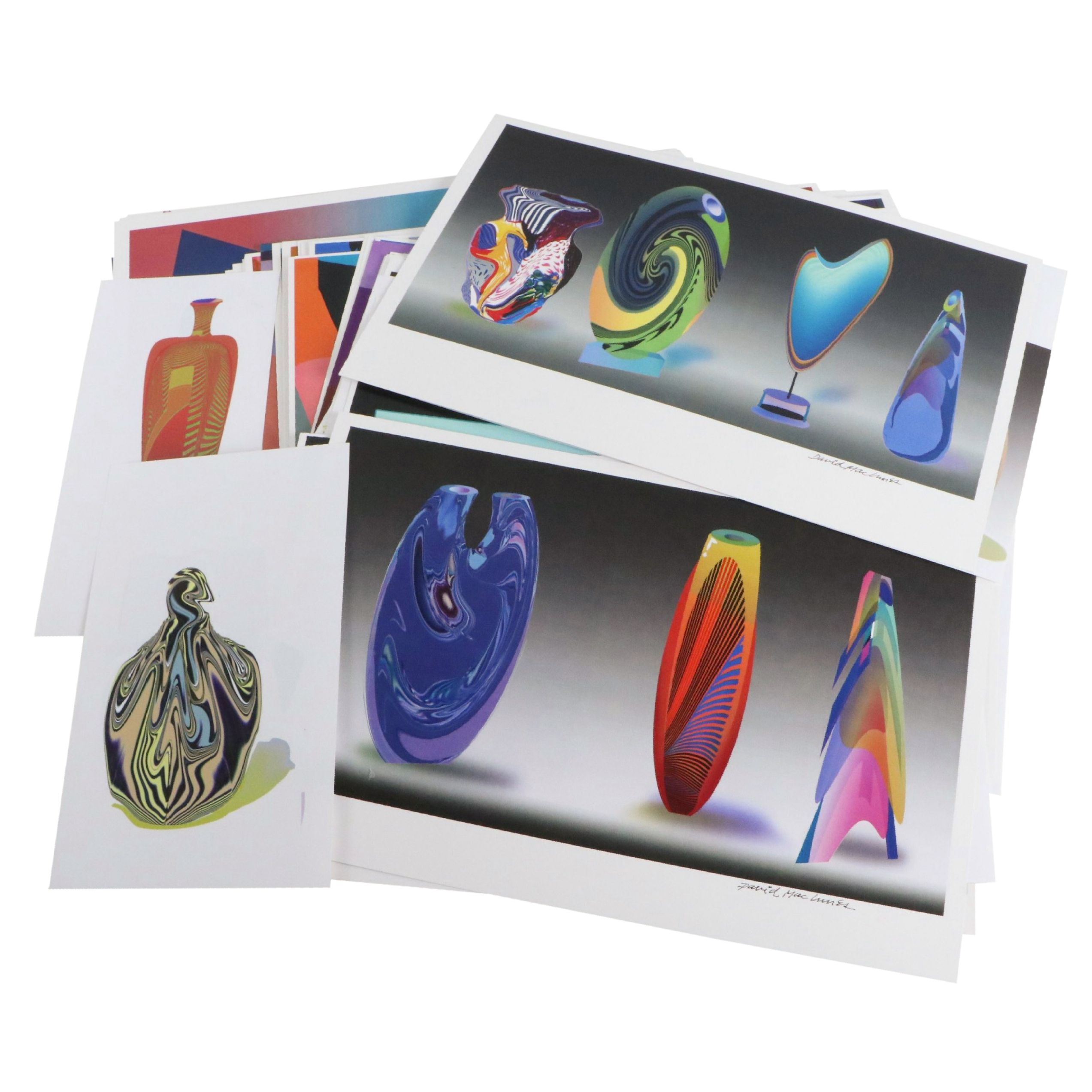 David Mac Innes Assorted Offset Lithographs and Digital Prints, 21st Century