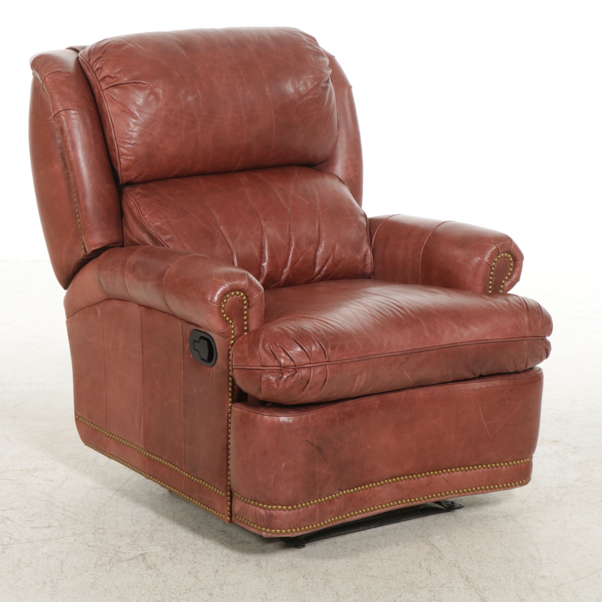 Thomasville Leather Upholstered Recliner
