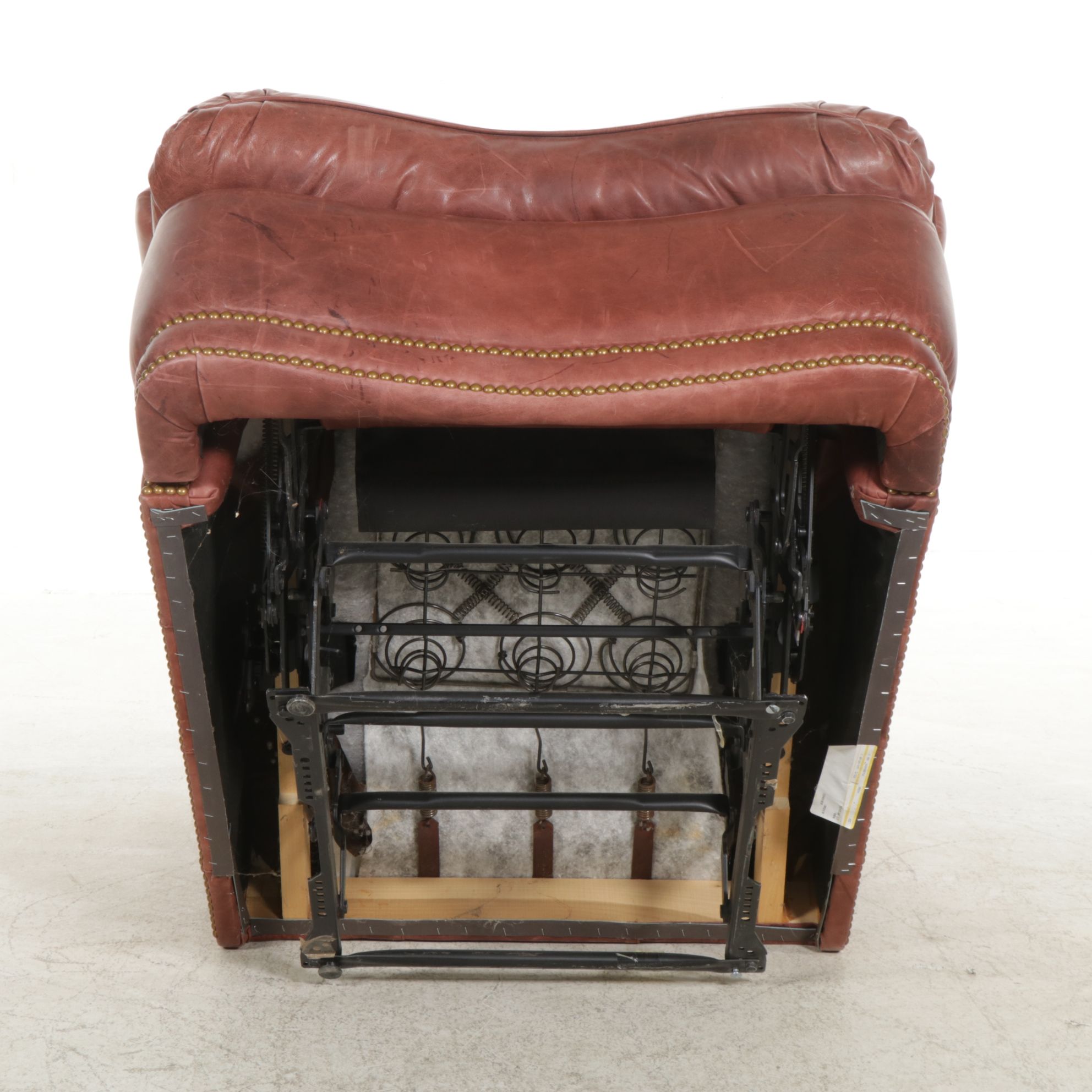 Thomasville Leather Upholstered Recliner