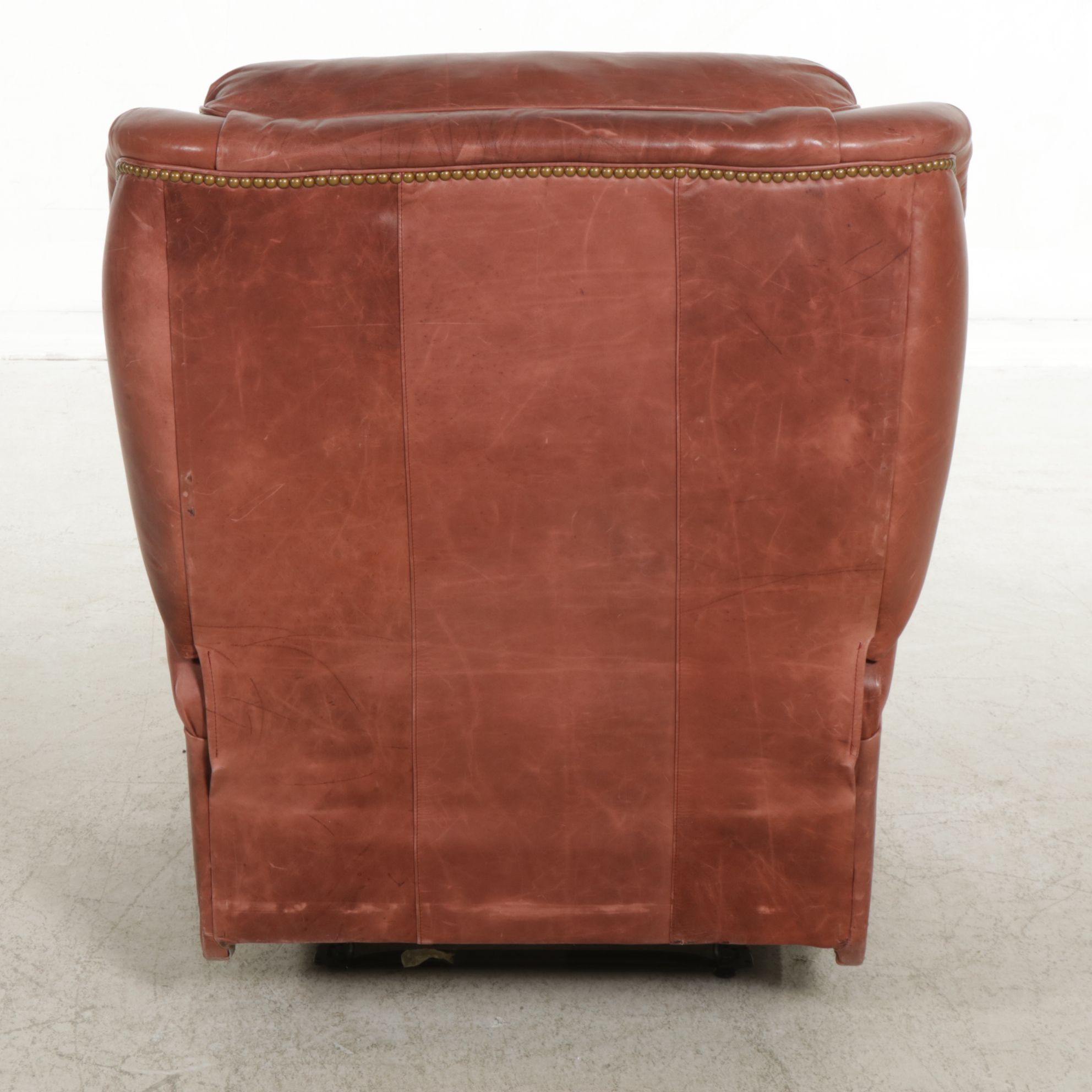 Thomasville Leather Upholstered Recliner