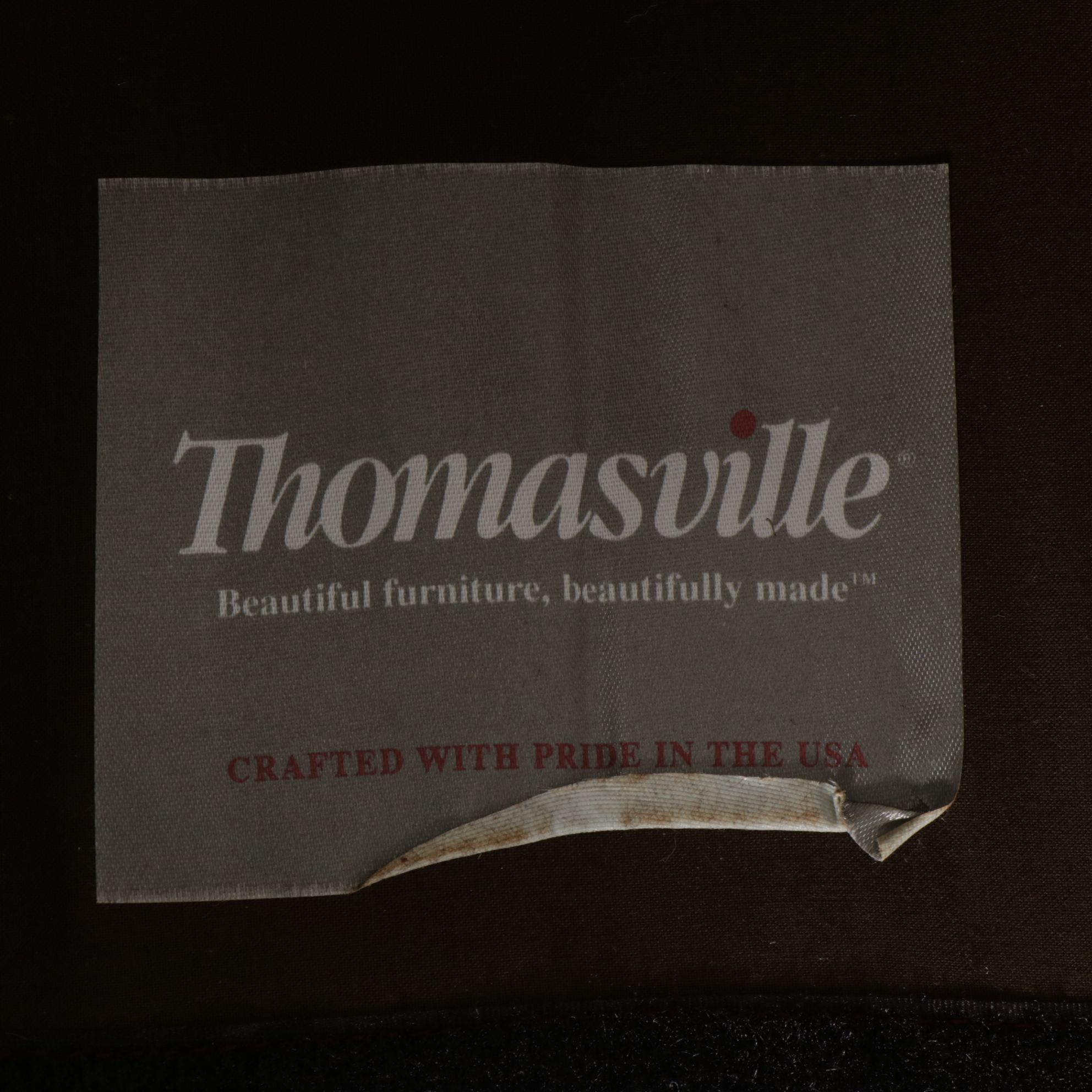 Thomasville Leather Upholstered Recliner